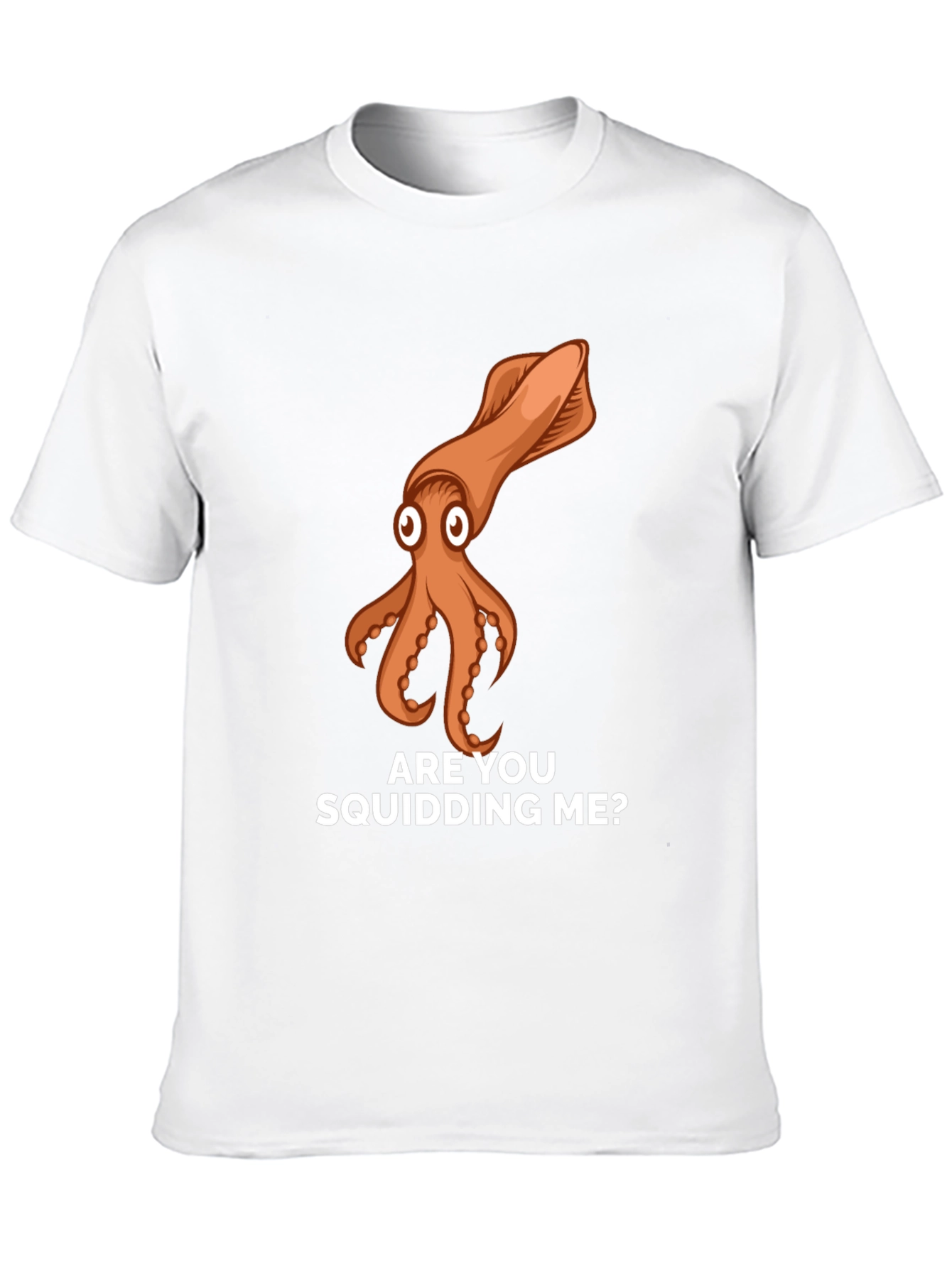 Black Are You Squidding Me? Graphic T-Shirt view 10