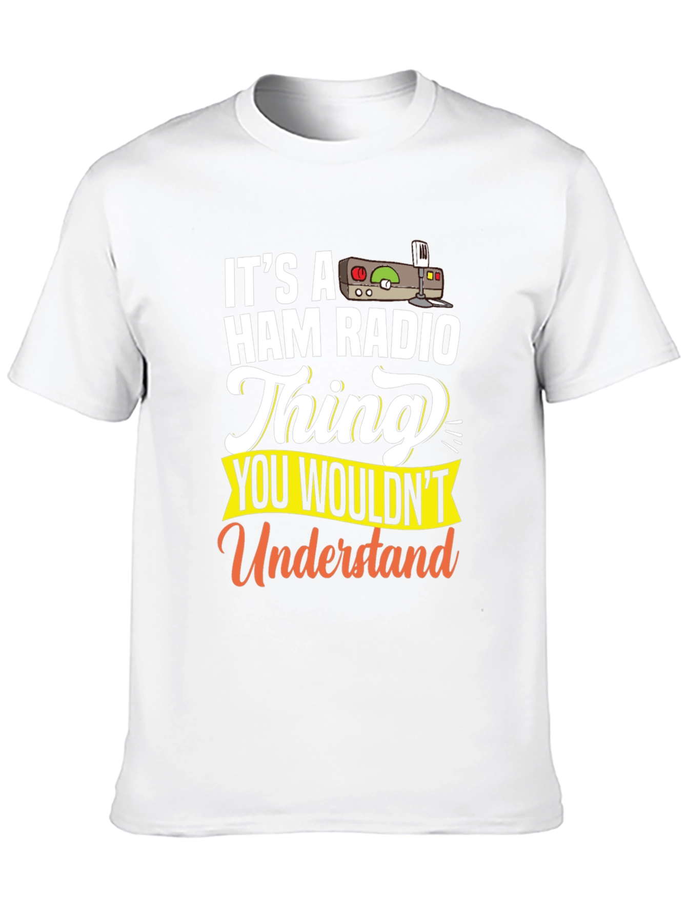 Black Ham Radio Thing T-Shirt view 10