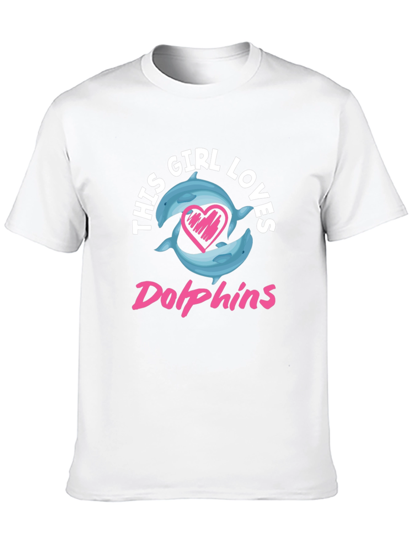 Black Girl Loves Dolphins T-Shirt - Graphic Tee view 10
