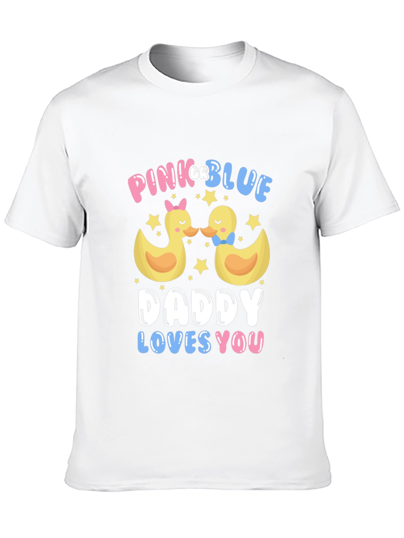 Pink or Blue Daddy Loves You T-Shirt - 10