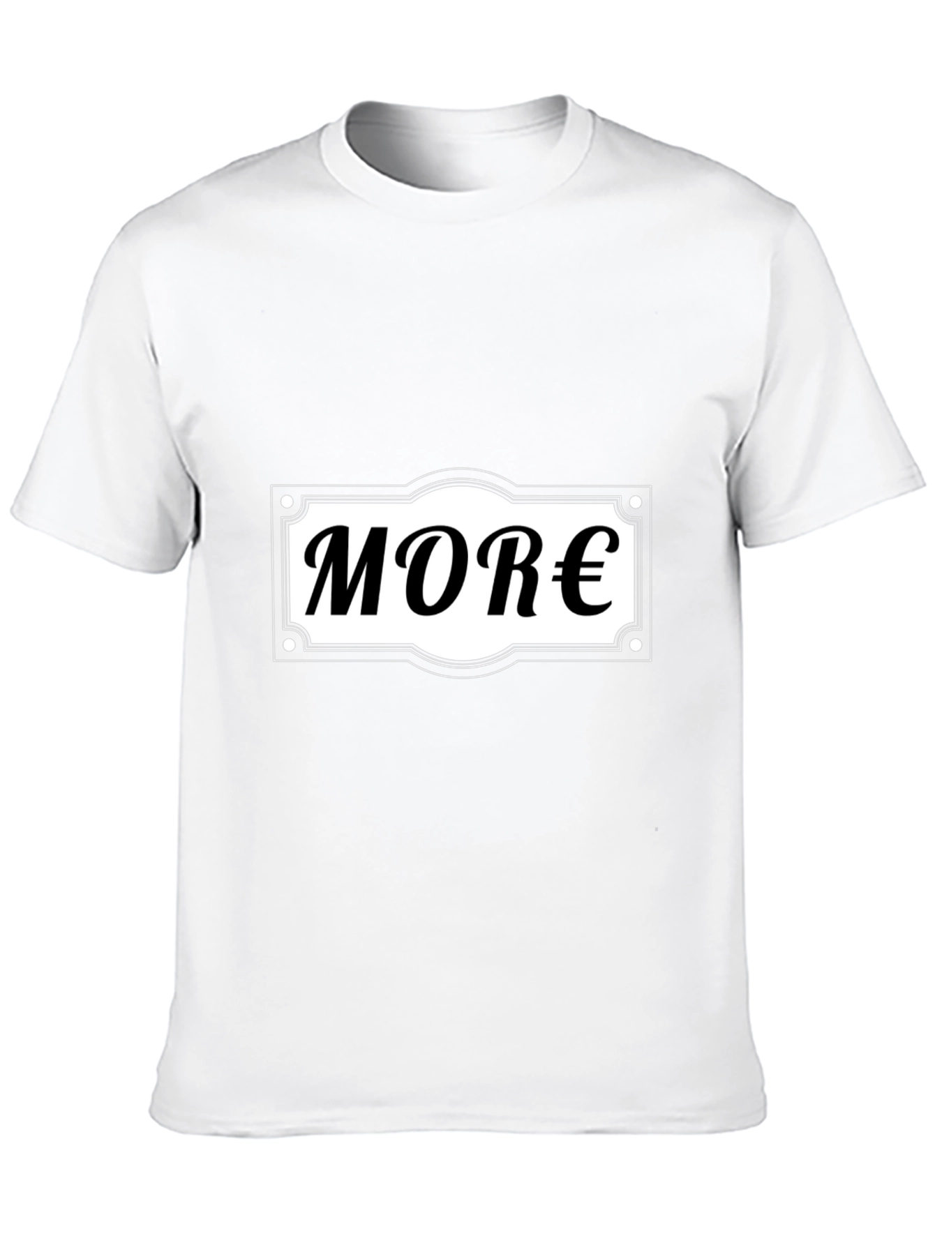 Black More Money T-Shirt - Black Graphic Tee view 10