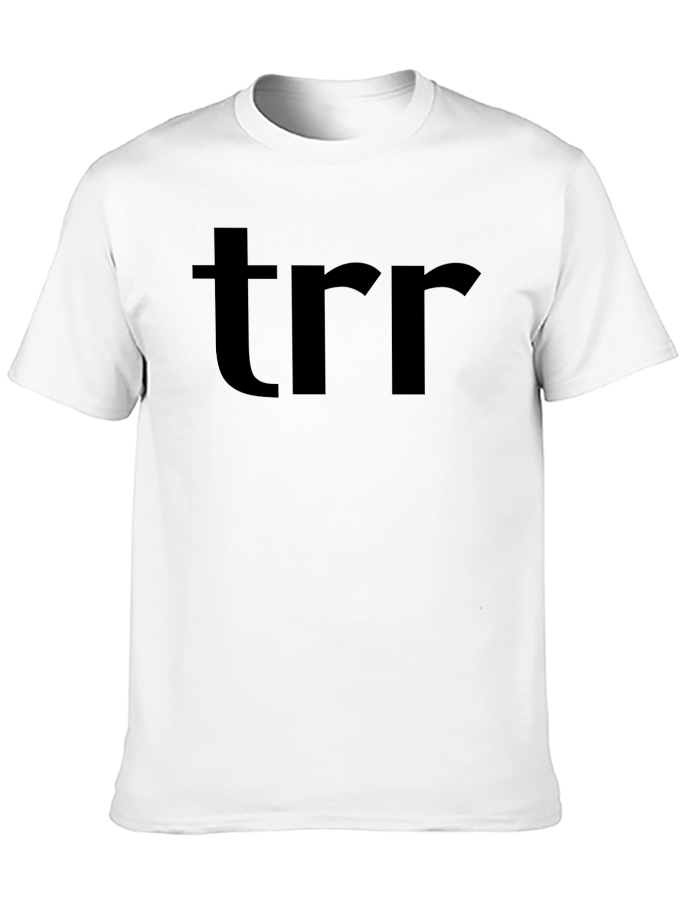 Black TRRR Graphic T-Shirt - Classic Fit Black Tee view 10