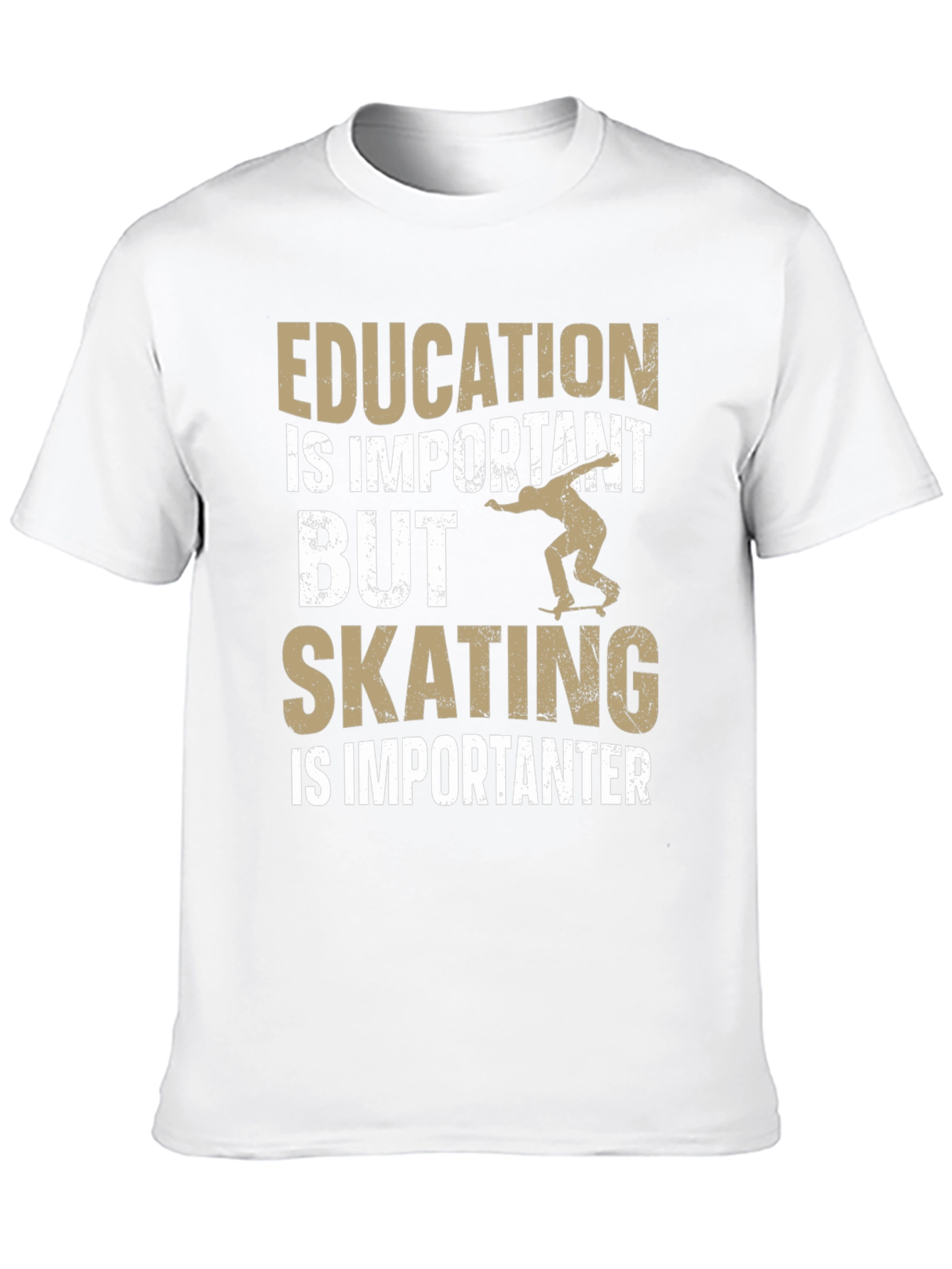 Black Skating is Importanter T-Shirt view 10