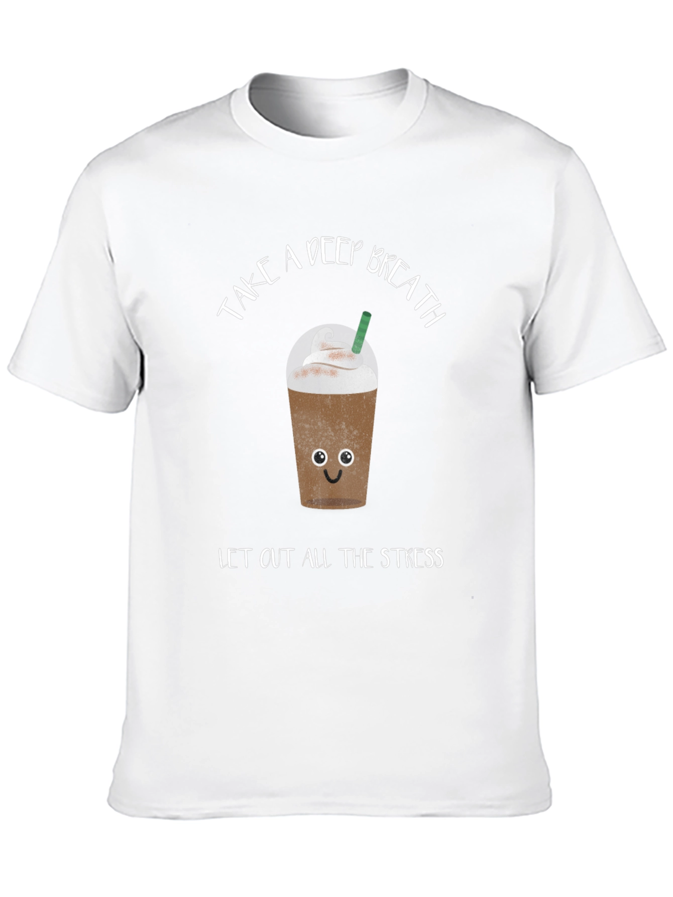 Black Relaxing Coffee Graphic Tee view 10