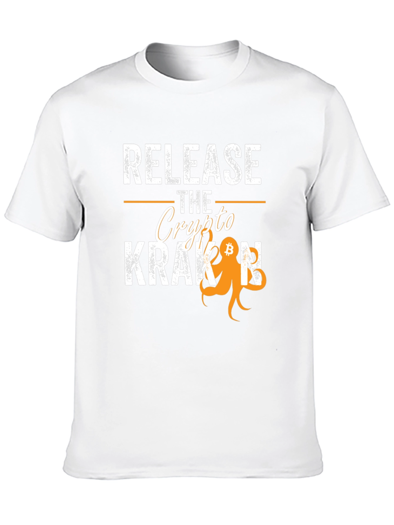 Black Release The Crypto Kraken Bitcoin T-Shirt view 10
