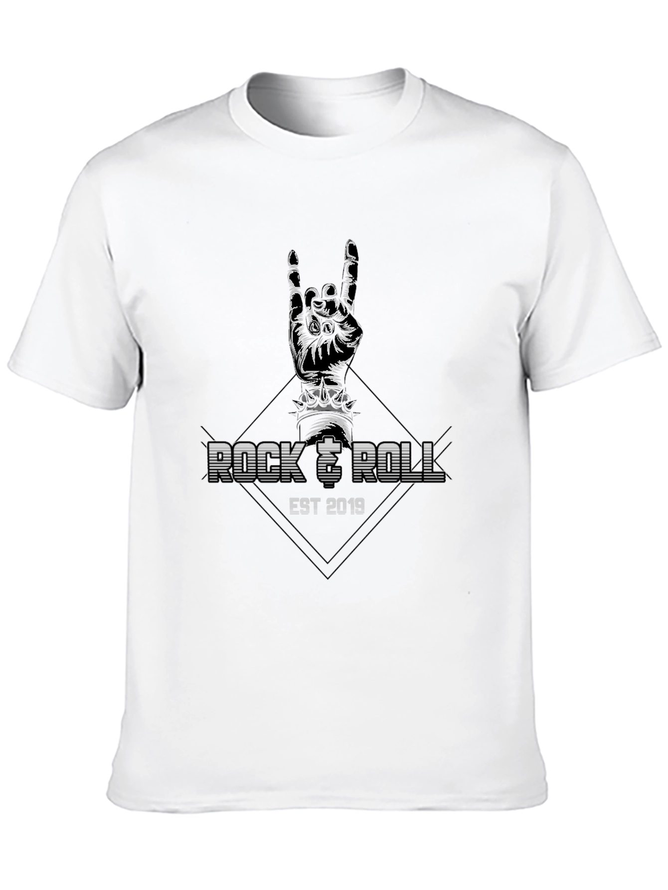 Black Rock & Roll EST 2019 Graphic T-Shirt view 10