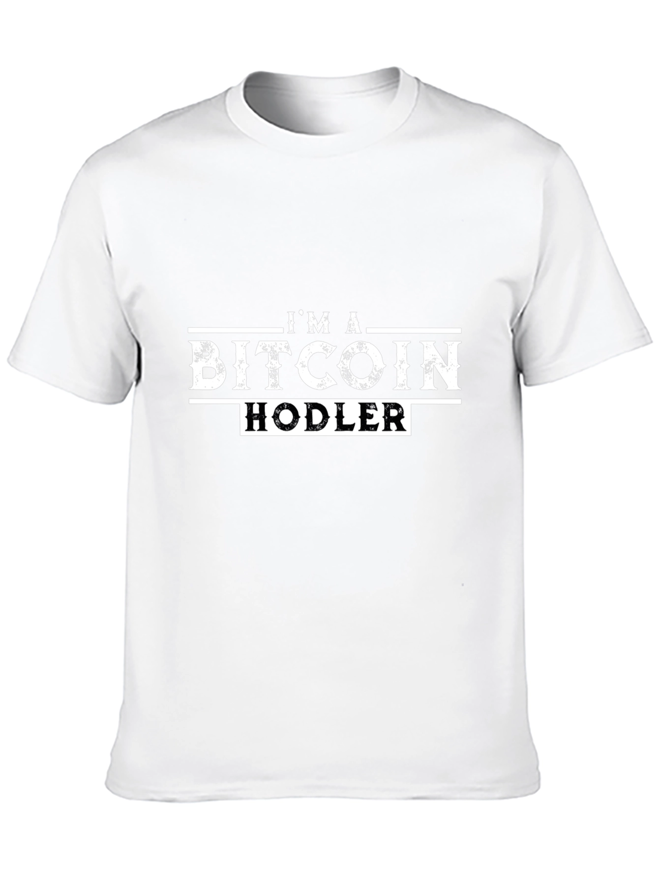 Black Bitcoin HODLer Black T-Shirt view 10