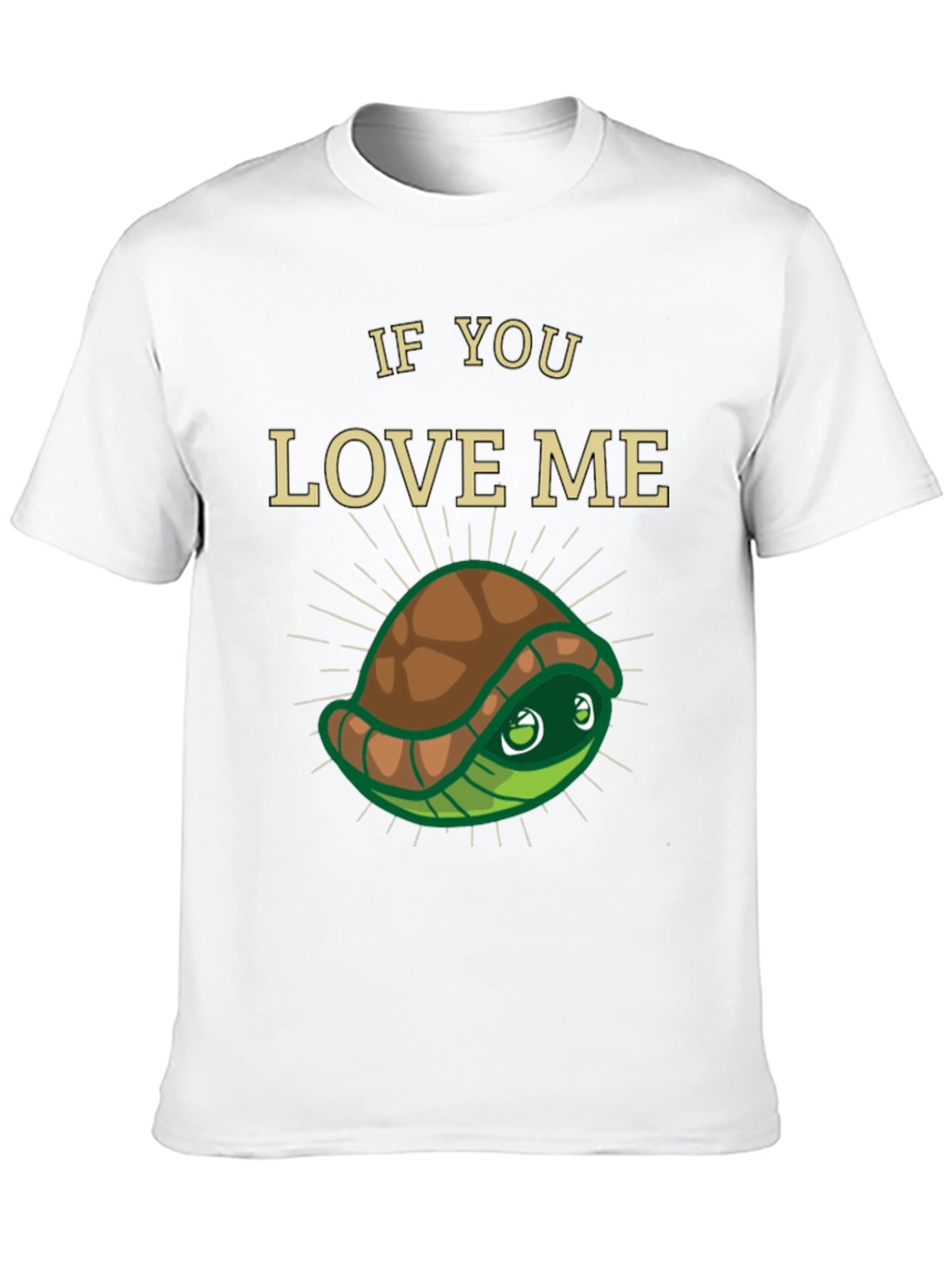 Black If You Love Me Turtle T-Shirt view 10