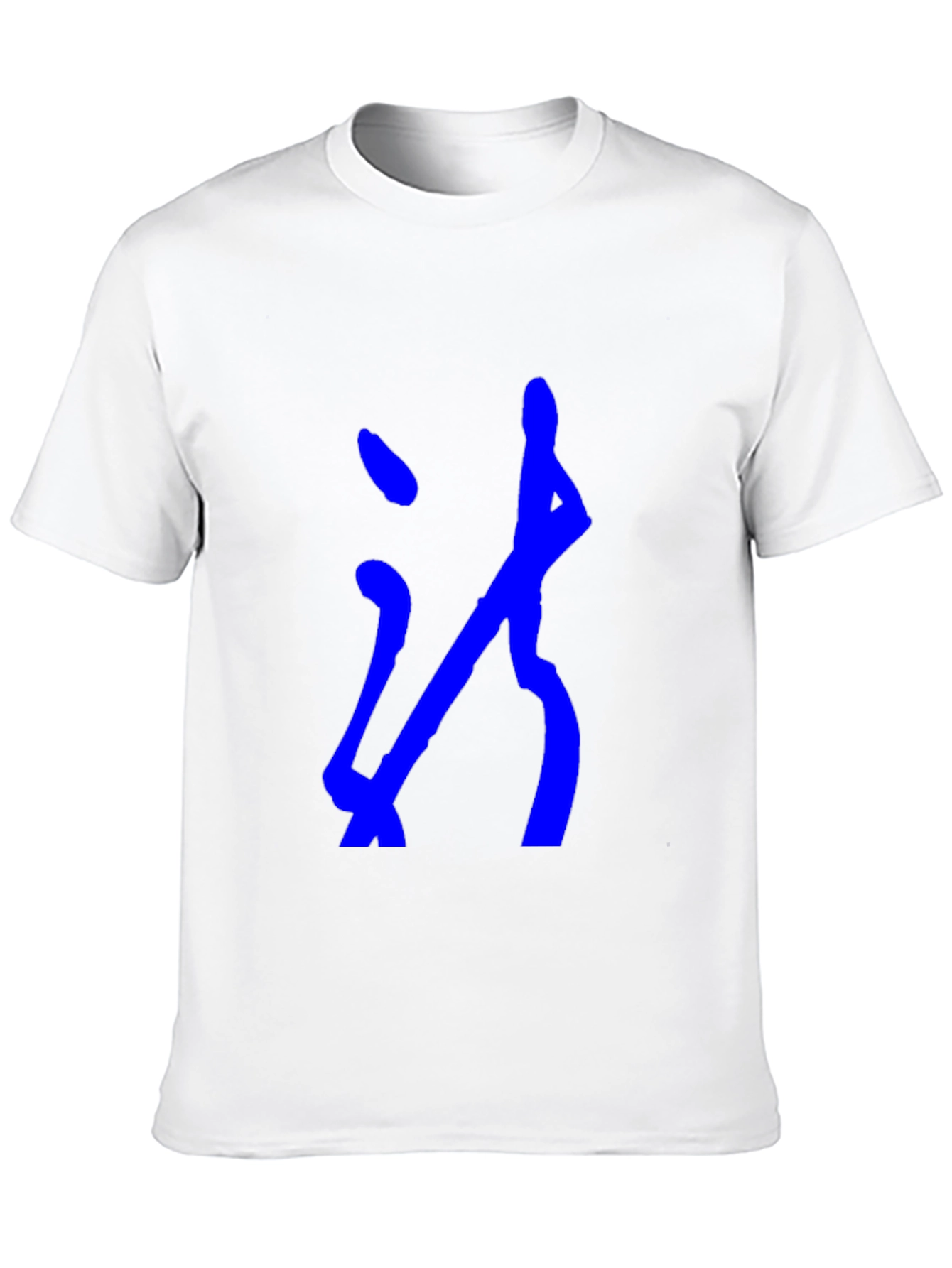 Black Abstract Graphic Print Black Casual T-Shirt view 10