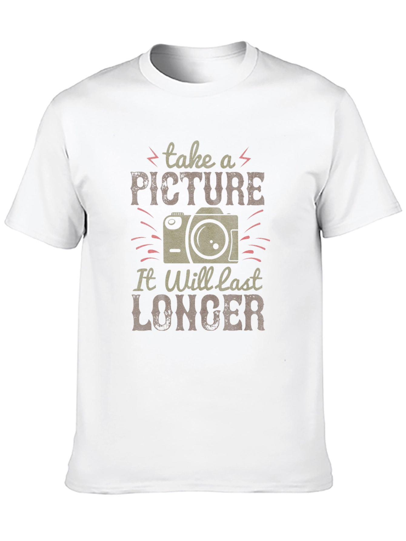 Black Take a Picture T-Shirt - Camera Graphic Tee view 10