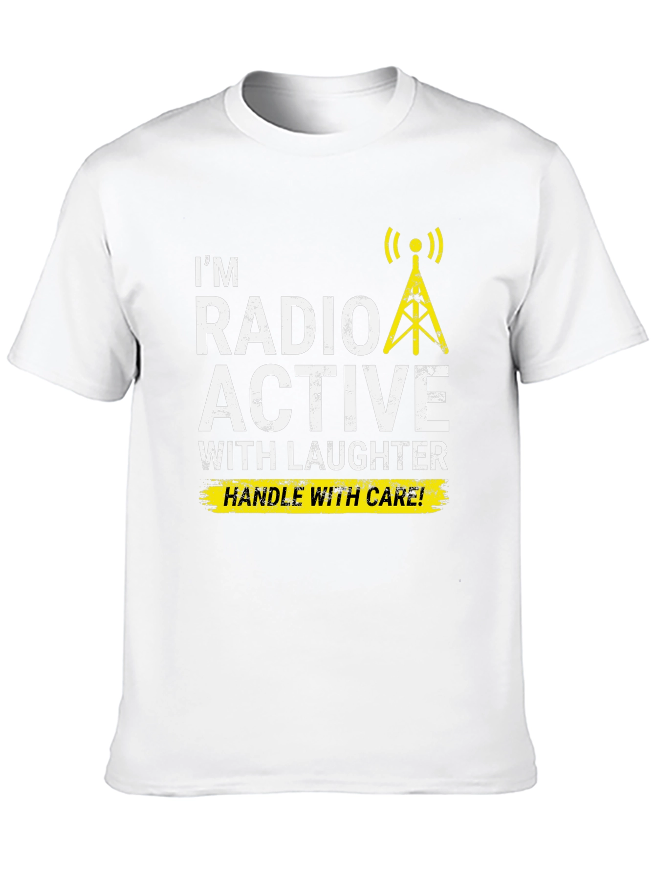 Black Radioactive Laughter T-Shirt - Handle with Care! view 10