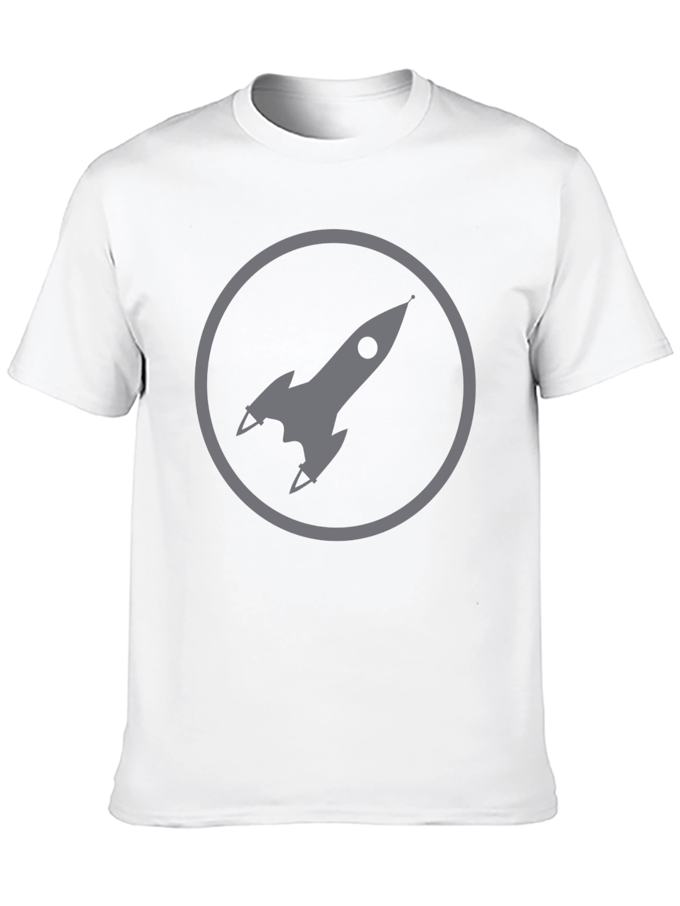 Black Rocket Circle Graphic Tee - Classic Cool view 10