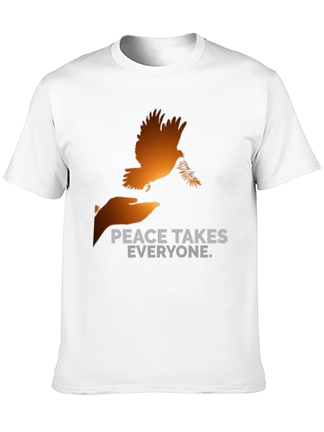 Black Peace Takes Everyone Graphic T-Shirt view 10