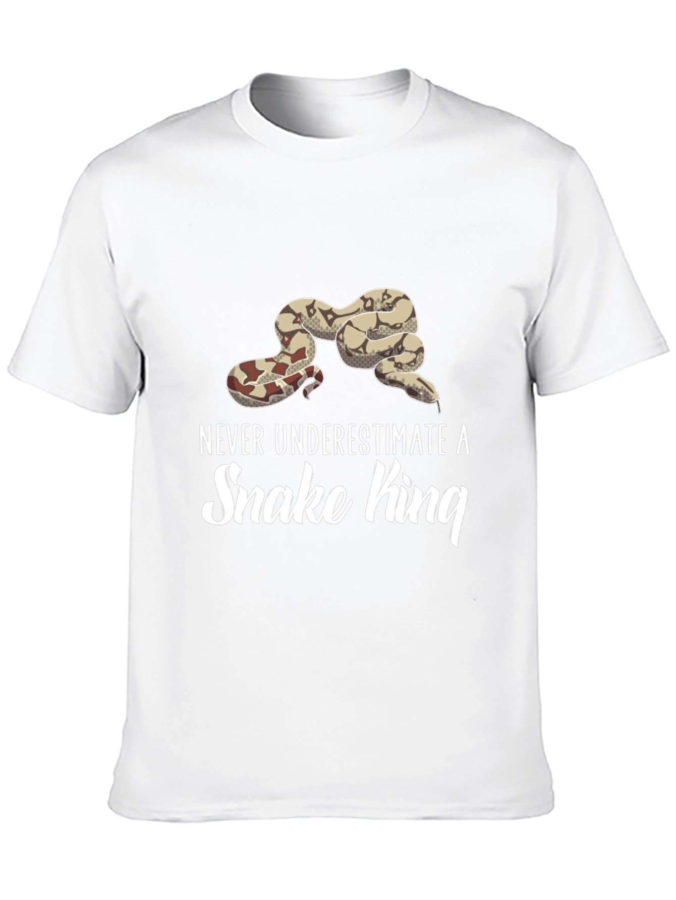 Black Snake King T-Shirt - Never Underestimate view 10