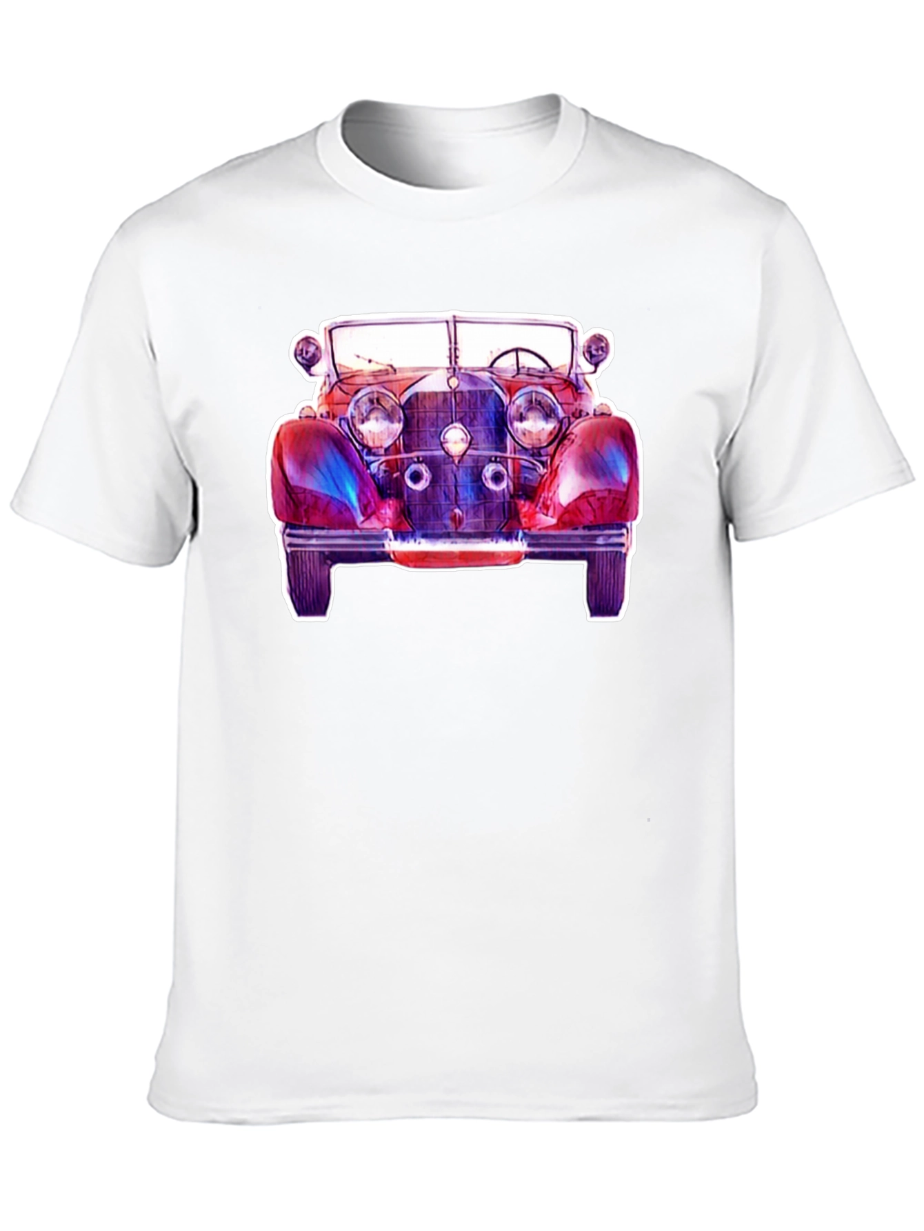 Black Vintage Car Graphic Tee - Classic Auto Shirt view 10