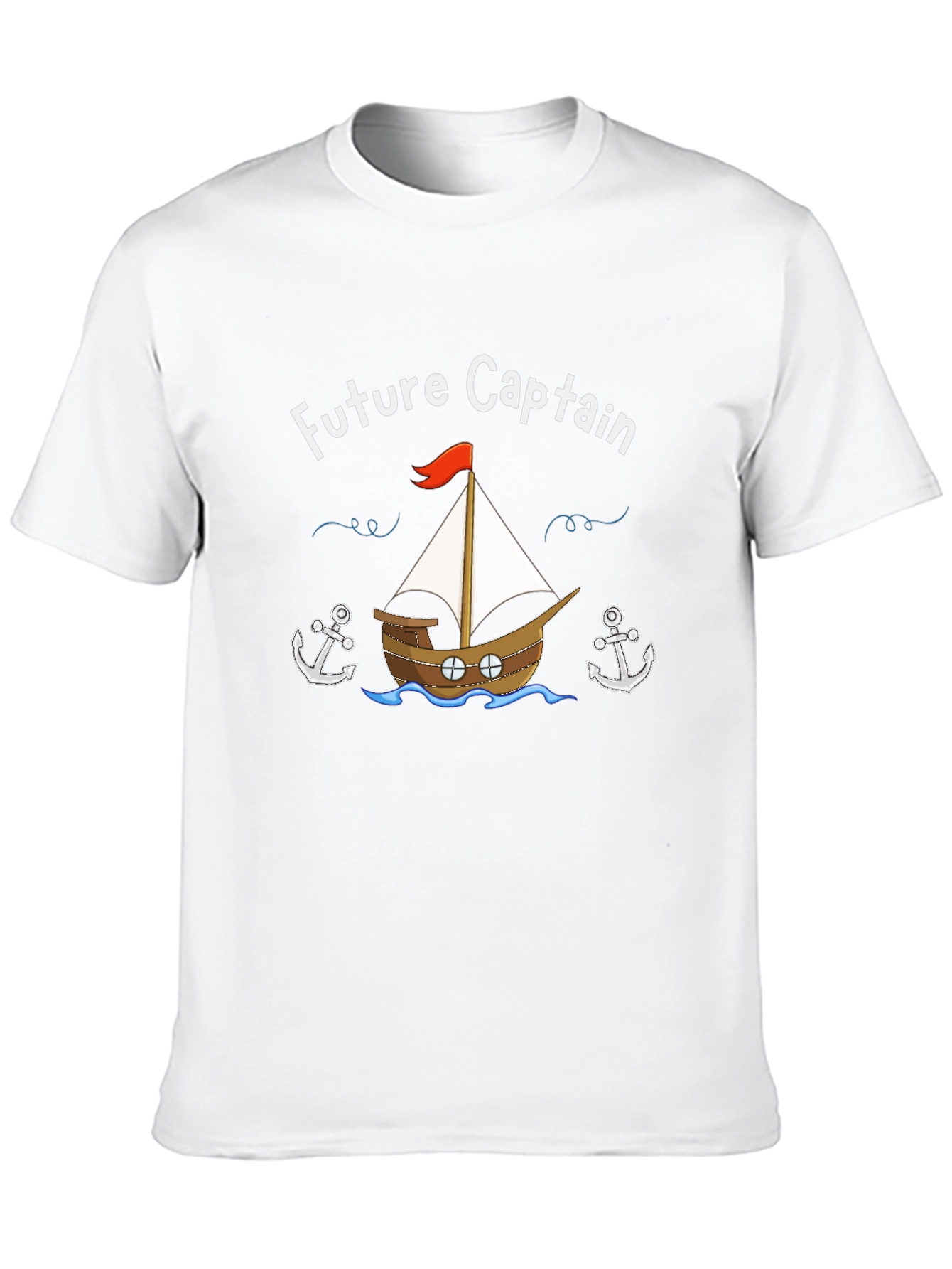 Black Future Captain T-Shirt: Nautical Adventure Awaits view 10