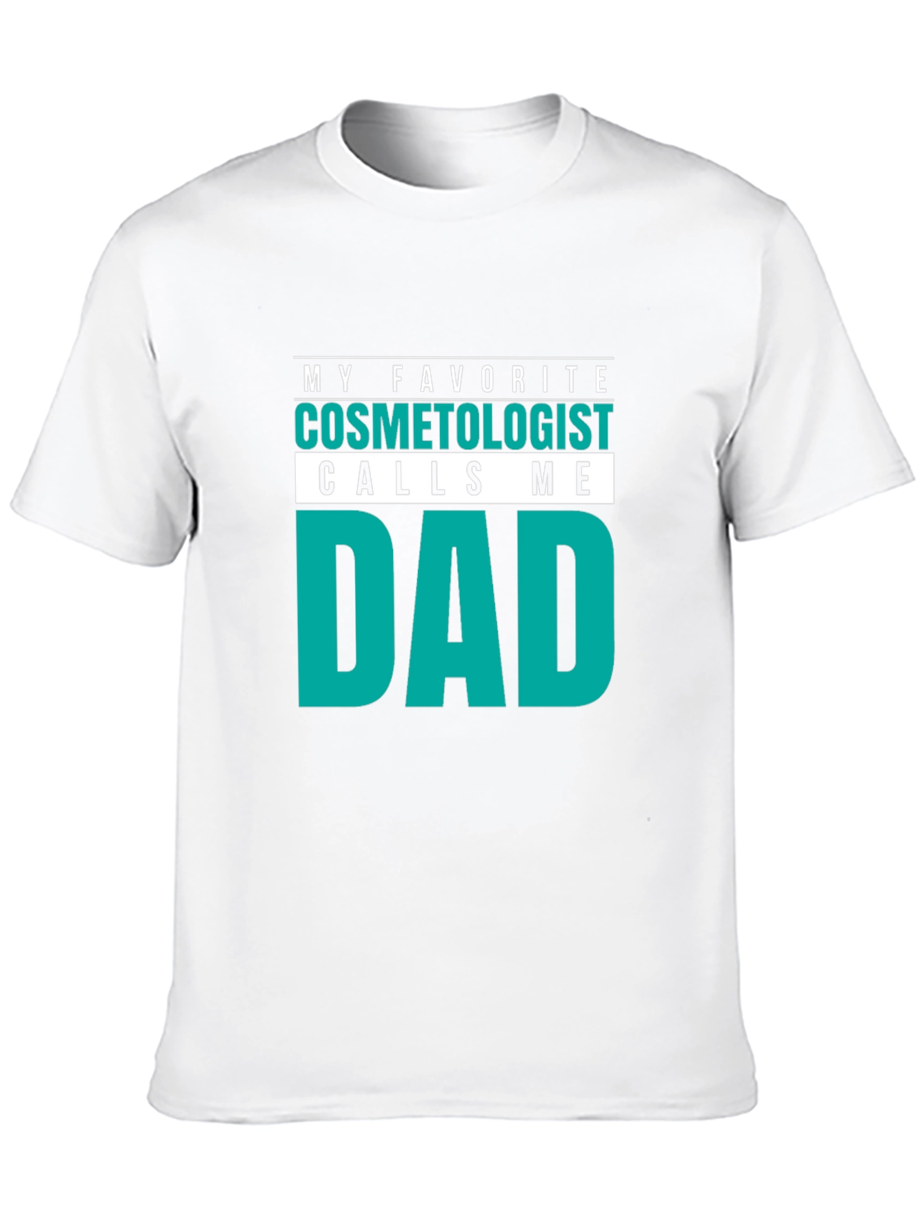 Black Cosmetologist Dad T-Shirt - Funny Gift Idea! view 10