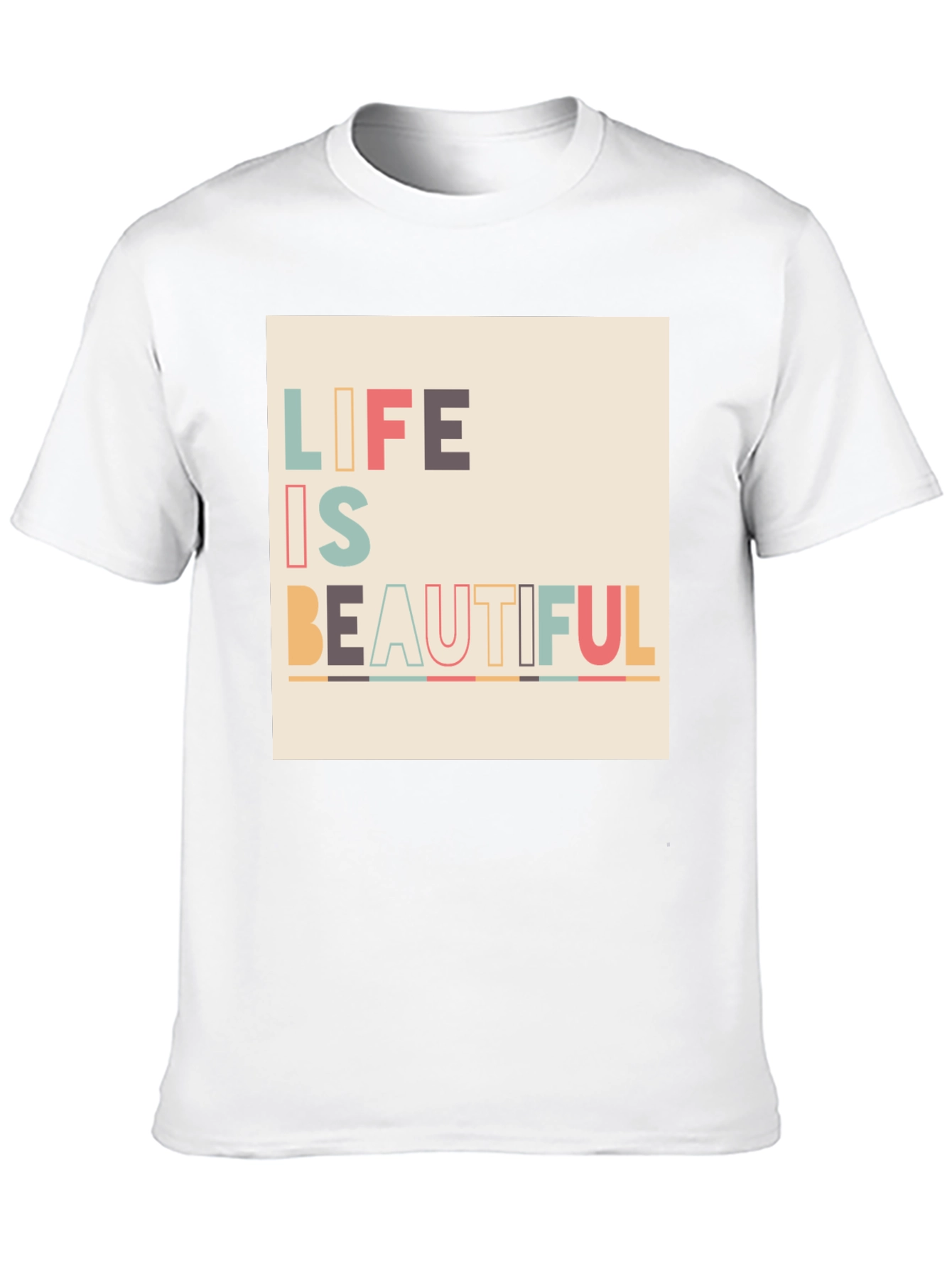 Black Life is Beautiful Graphic Tee - Black view 10