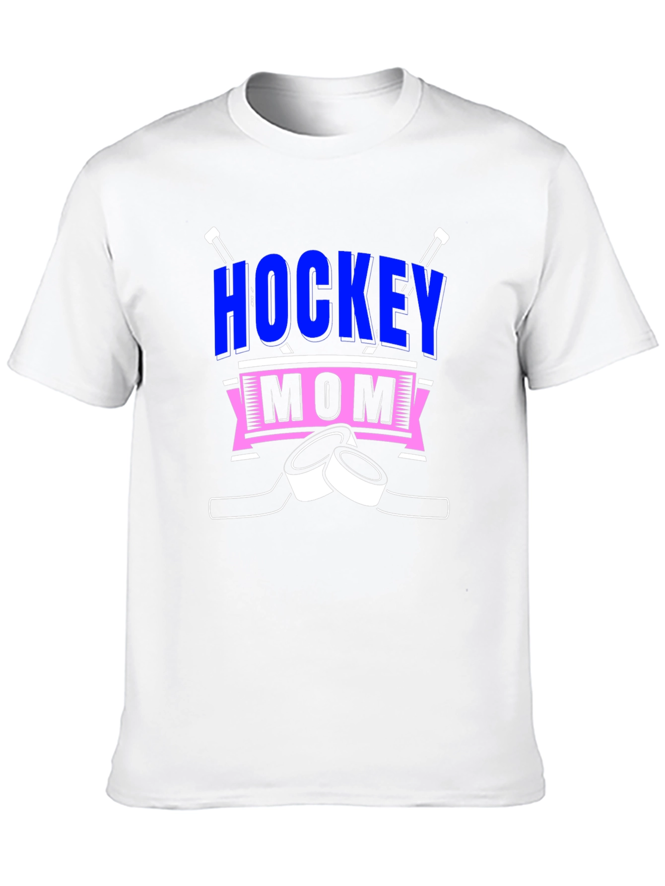 Black Hockey Mom Graphic Tee view 10