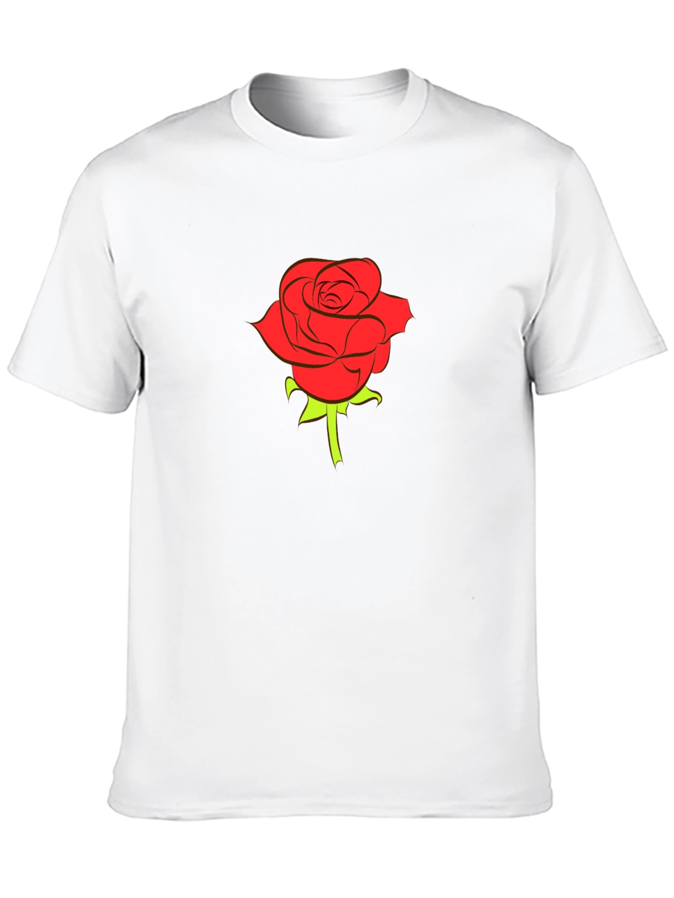 Black Black Rose Graphic Tee - Stylish Menswear view 10