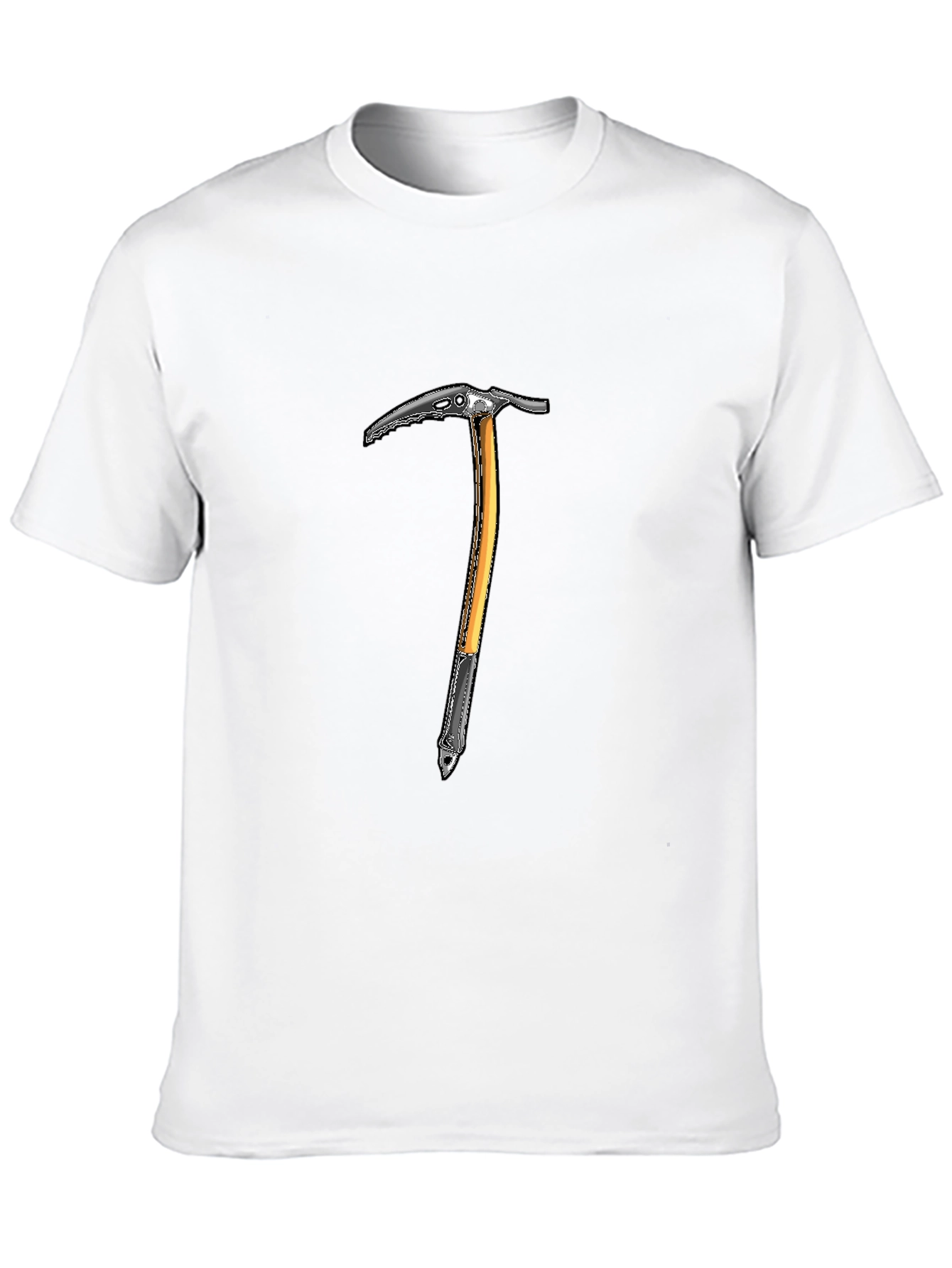 Black Climbing Ice Axe Graphic Tee - Black view 10