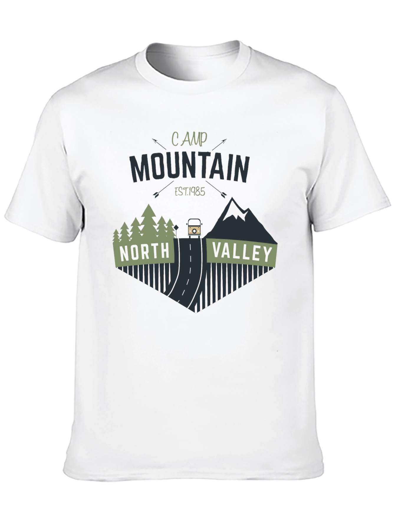 Black Camp Mountain North Valley T-Shirt view 10