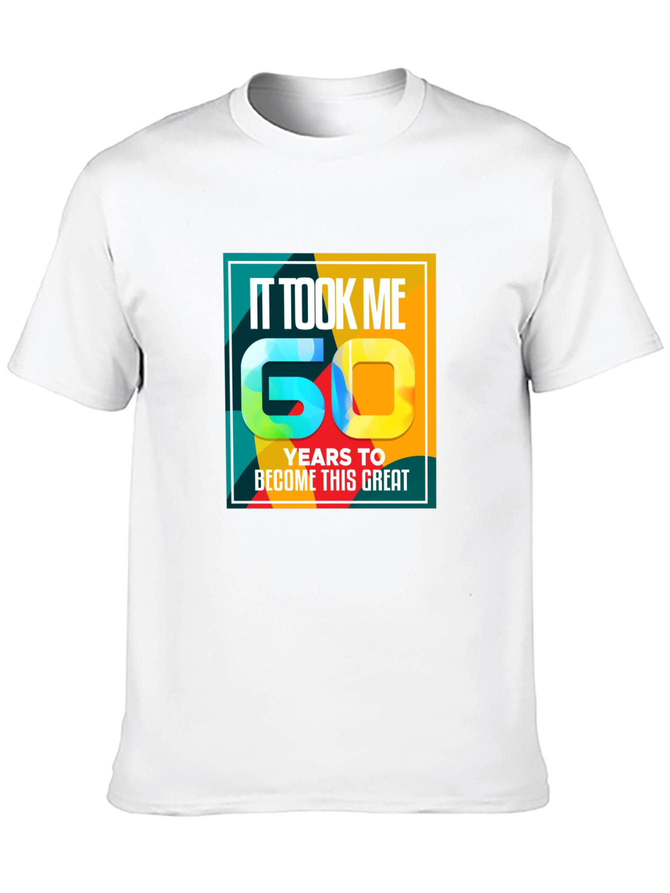 Black 60th Birthday T-Shirt: It Took Me 60 Years view 10