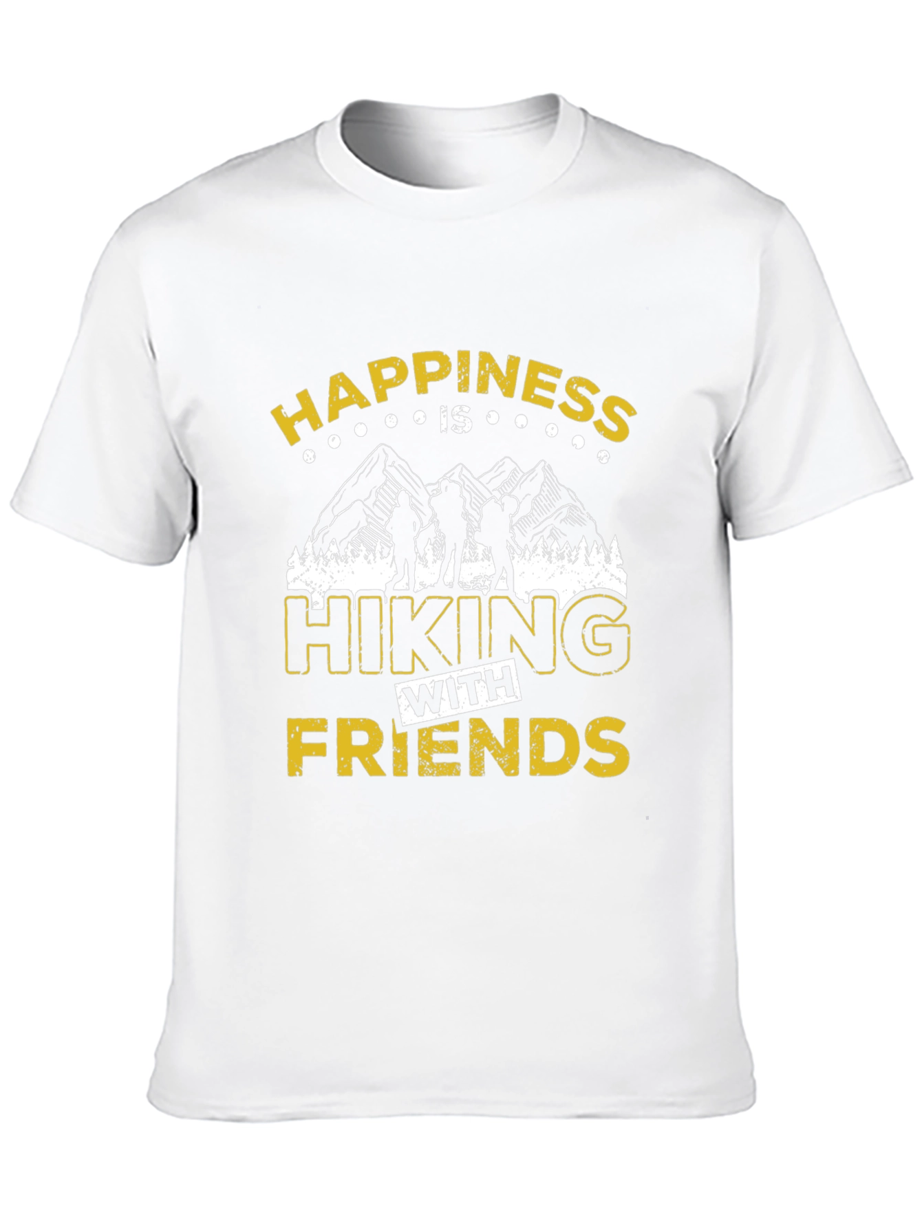 Black Hiking Friends Graphic T-Shirt - Adventure Time! view 10