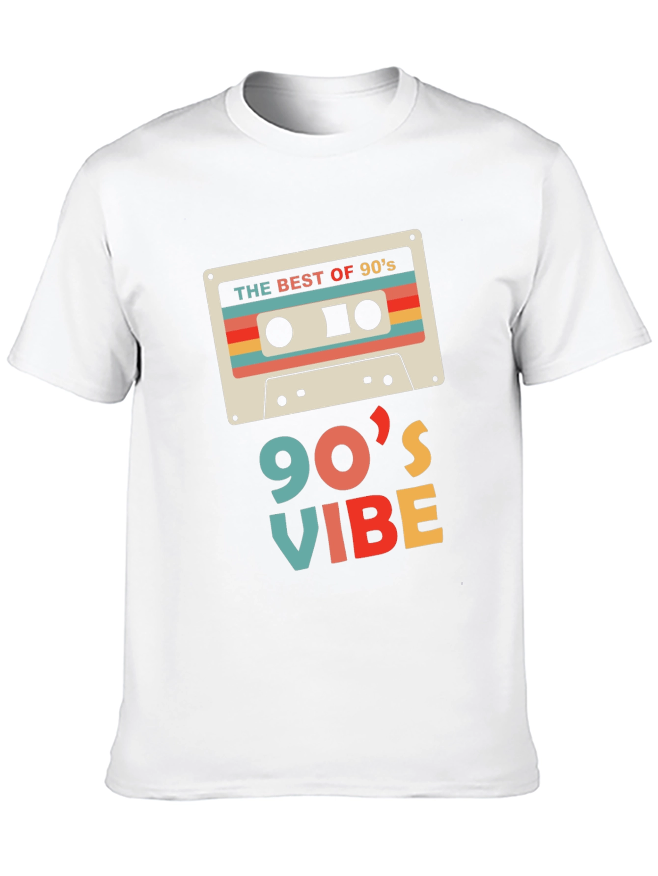 Black Retro 90's Vibe Graphic Tee view 10