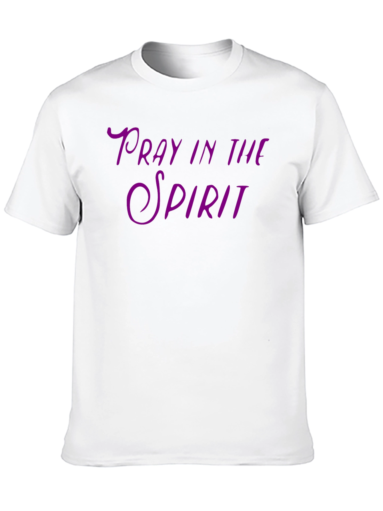Black Pray in the Spirit Graphic T-Shirt - Black view 10