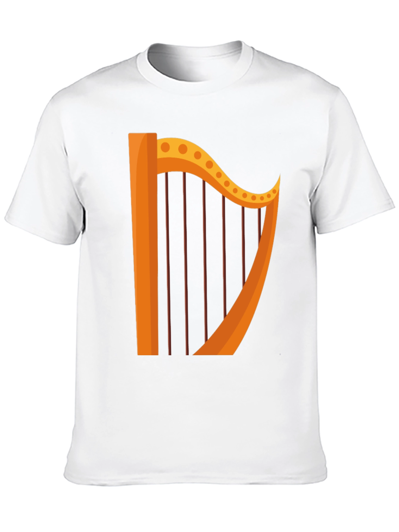 Black Harp Graphic Black T-Shirt view 10