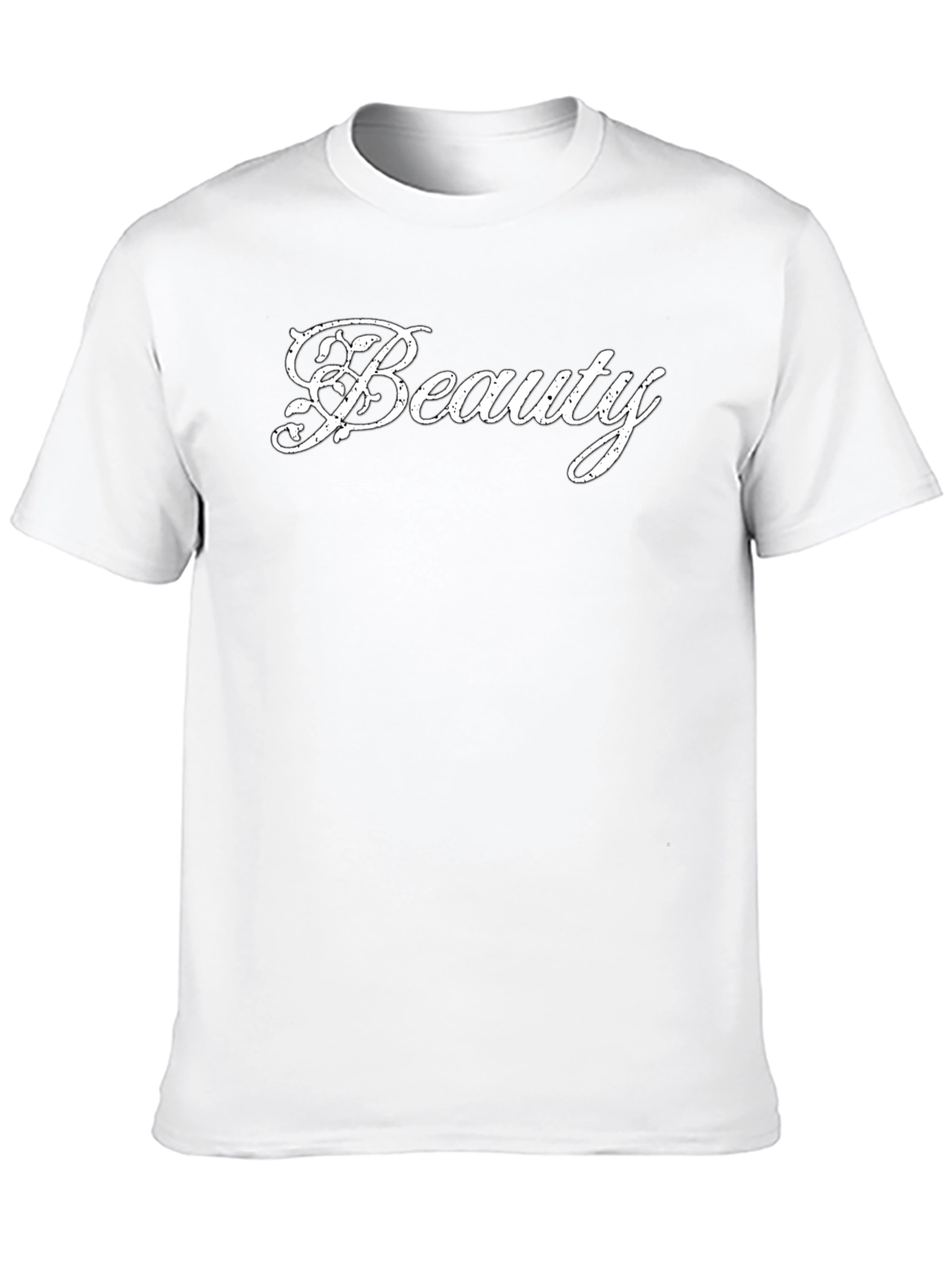 Black Beauty Graphic Tee - Men's Black Cotton T-Shirt view 10