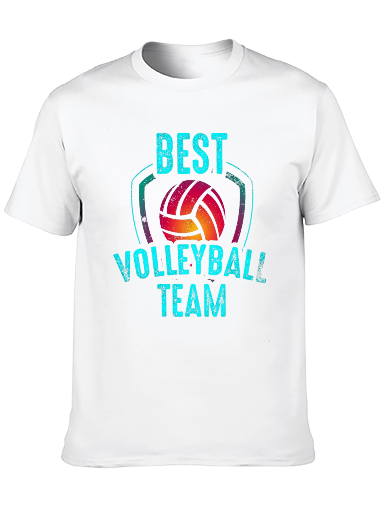 Black Best Volleyball Team Graphic Tee view 10