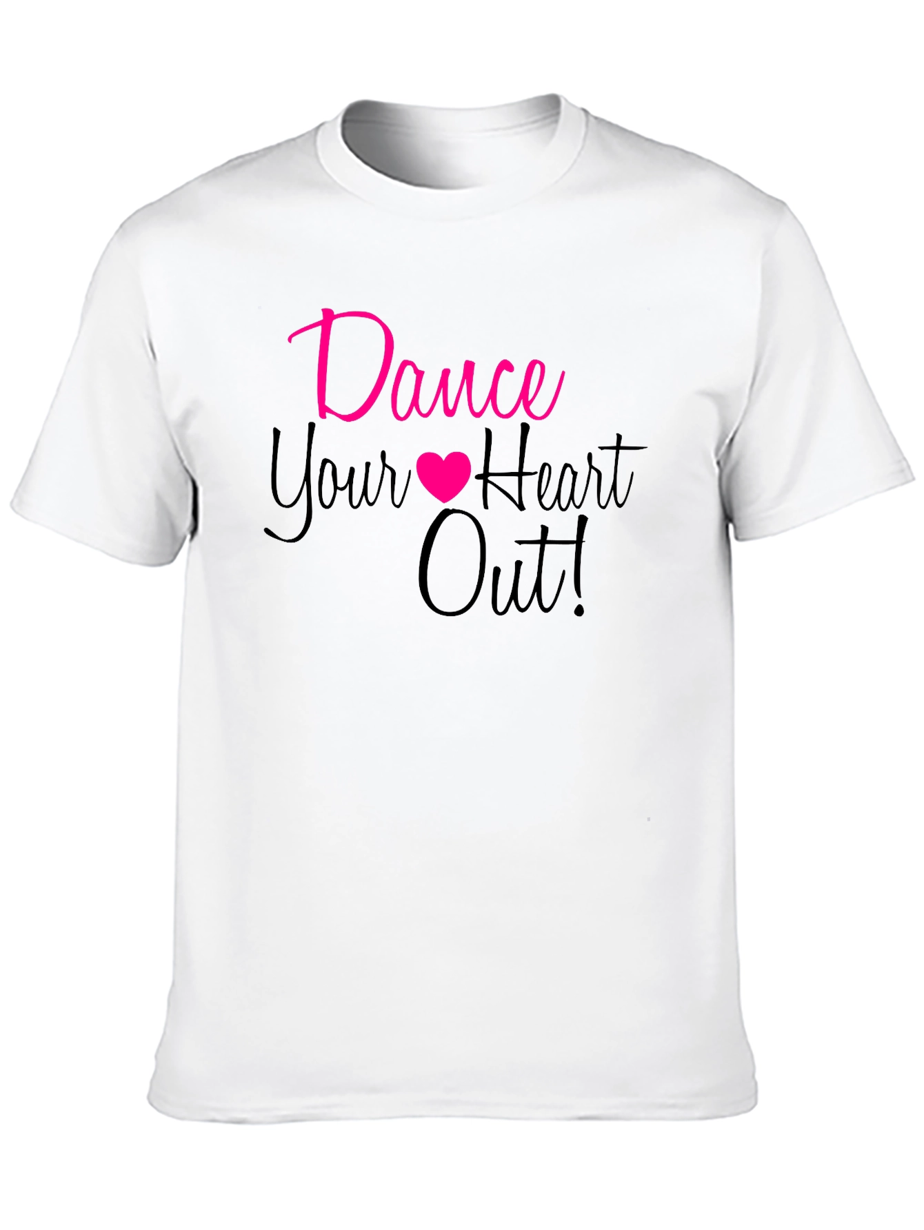 Black Dance Your Heart Out Graphic Tee view 10