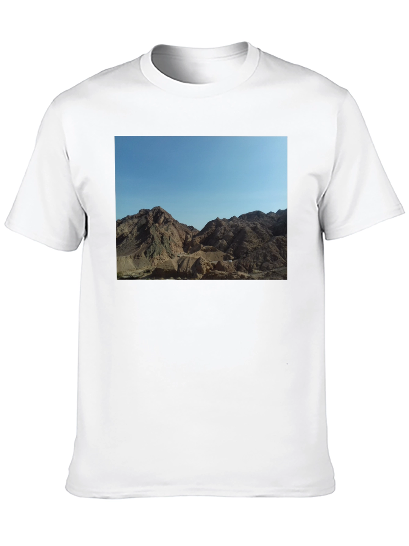 Black Mountain Vista Graphic Tee - Unisex Black T-Shirt view 10