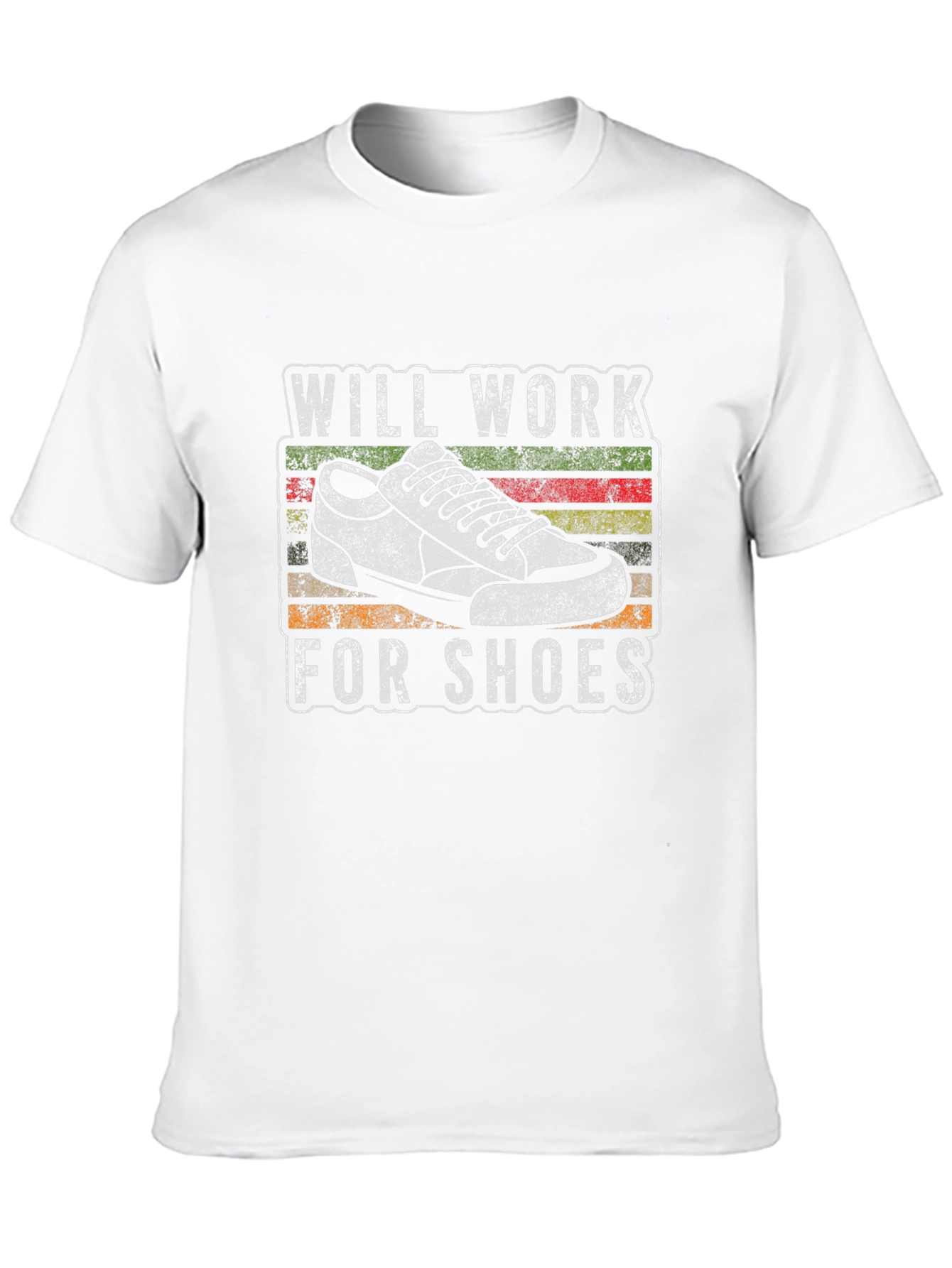 Black Will Work For Shoes T-Shirt | Casual Style view 10