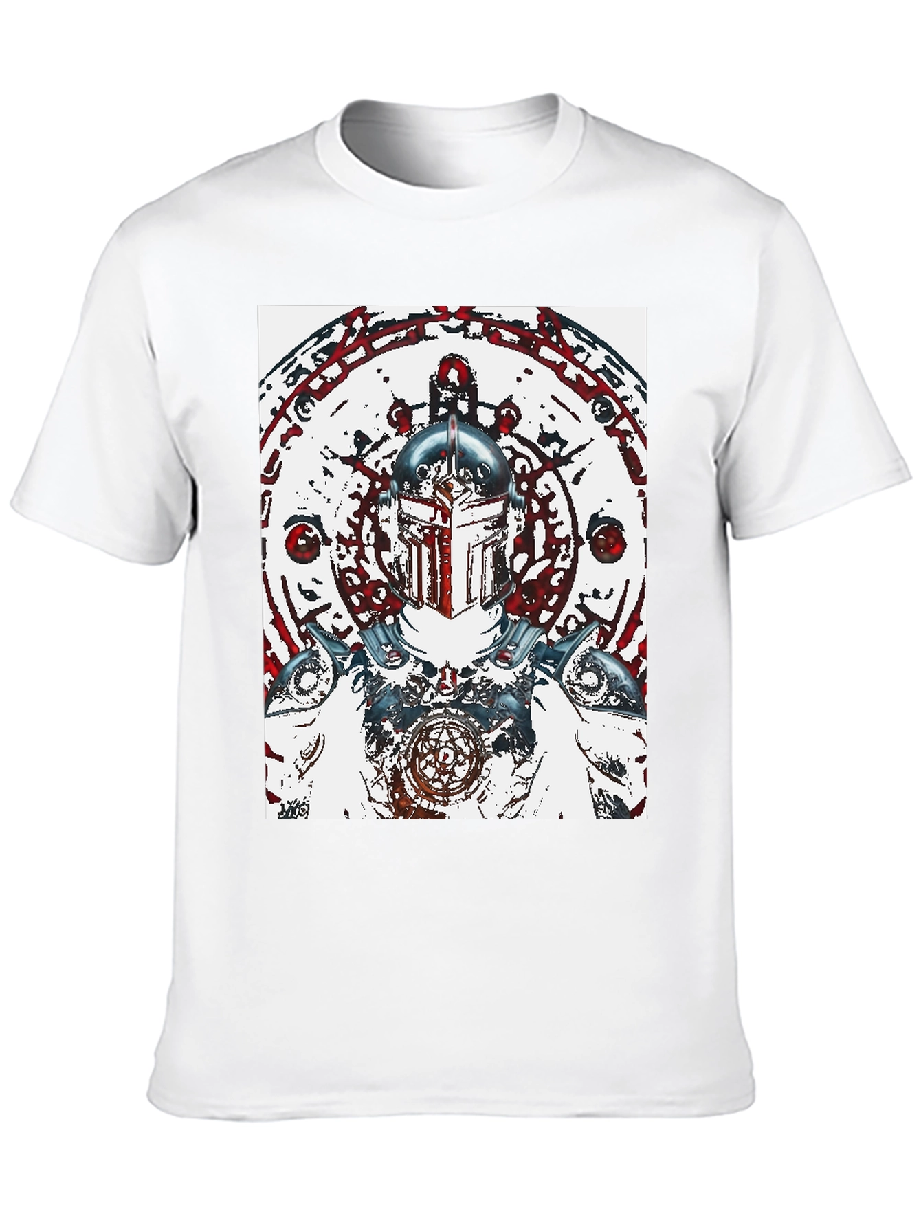 Black Warrior Graphic Black T-Shirt view 10