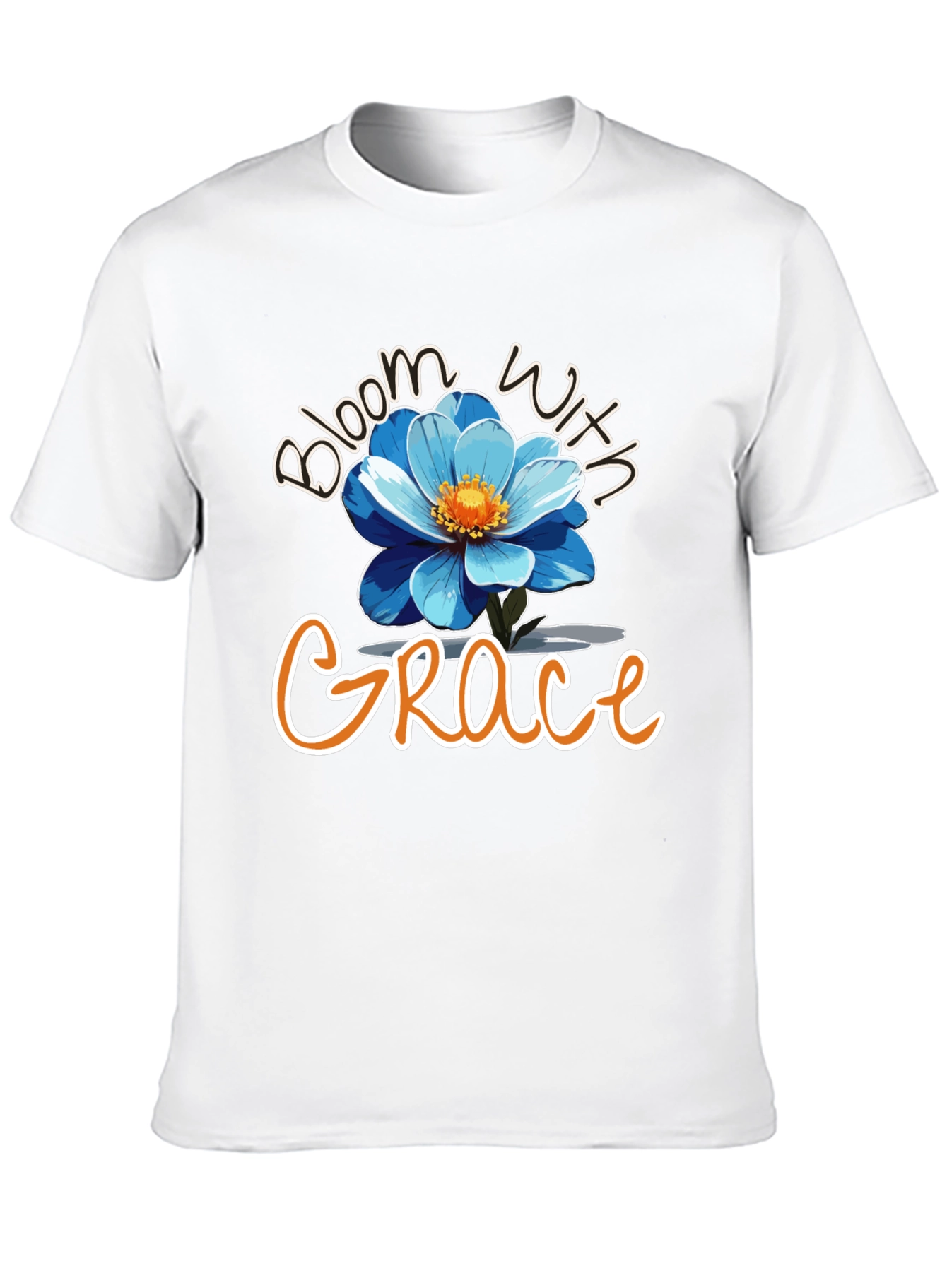 Black Bloom with Grace Graphic Tee view 10