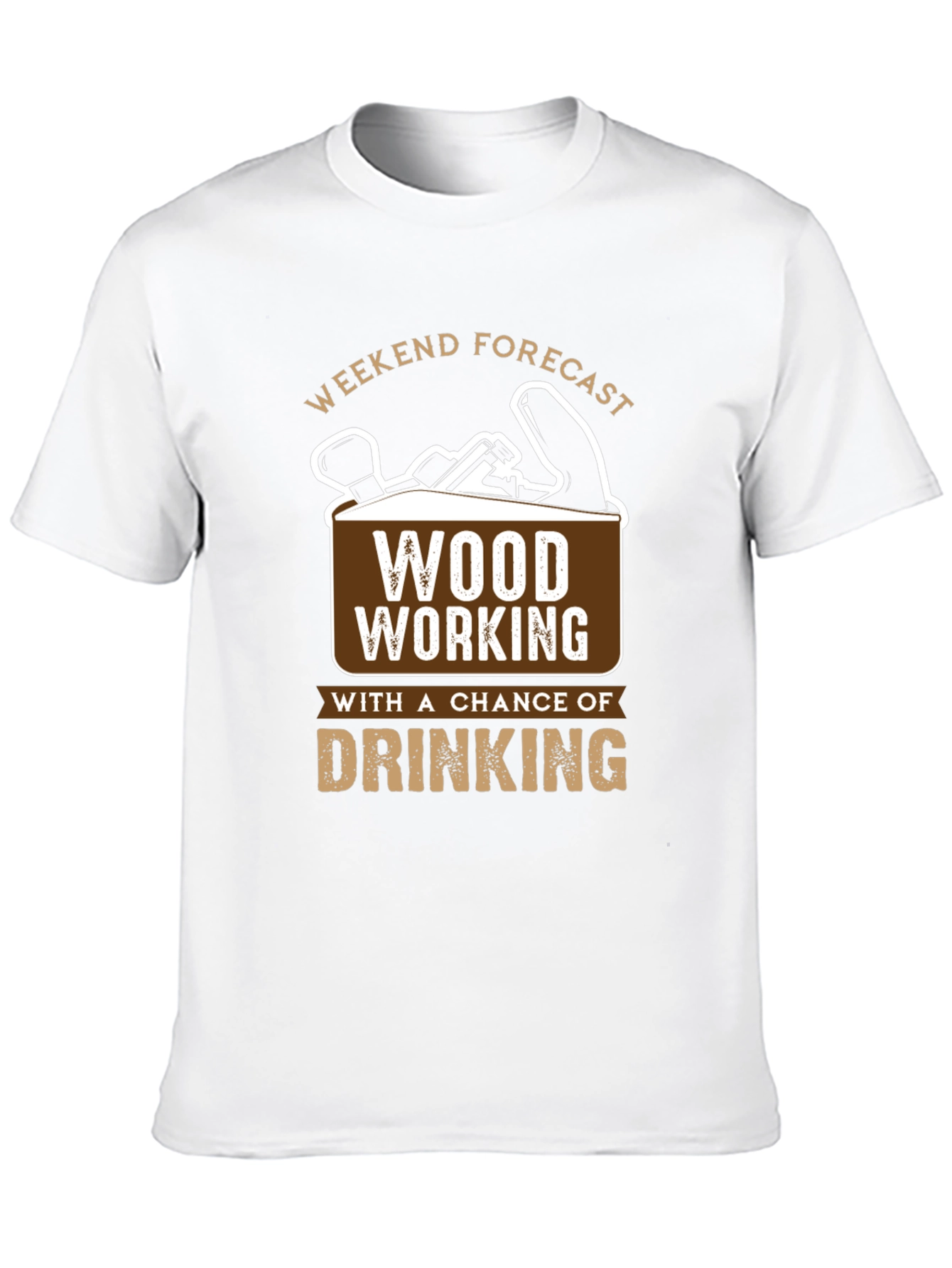 Black Weekend Forecast Woodworking T-Shirt view 10
