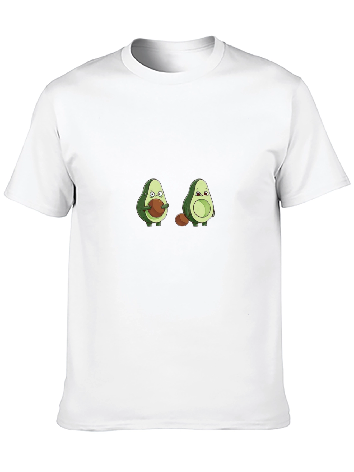 Black Avocado Love Funny T-Shirt view 10