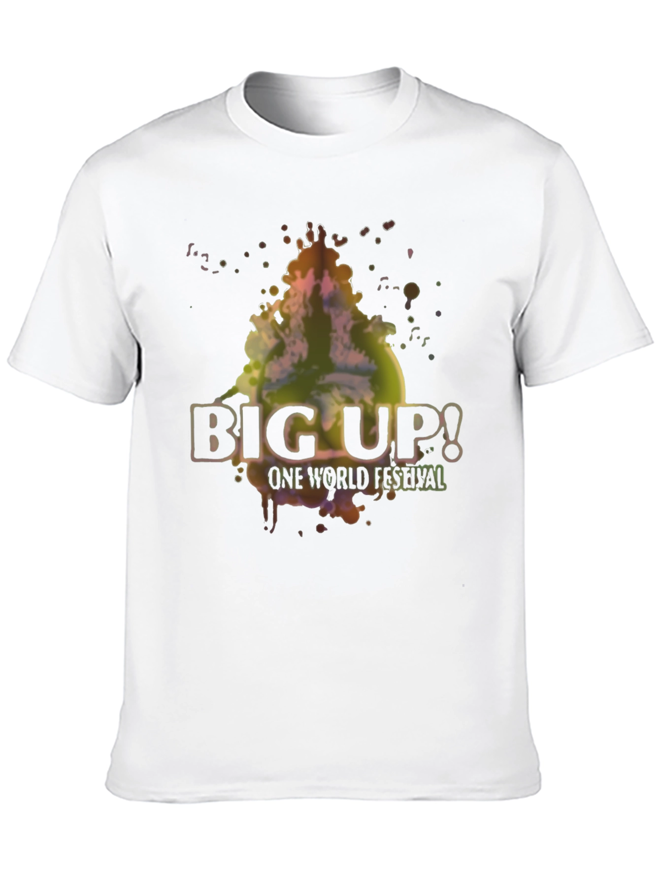 Black Big Up! One World Festival Graphic T-Shirt view 10