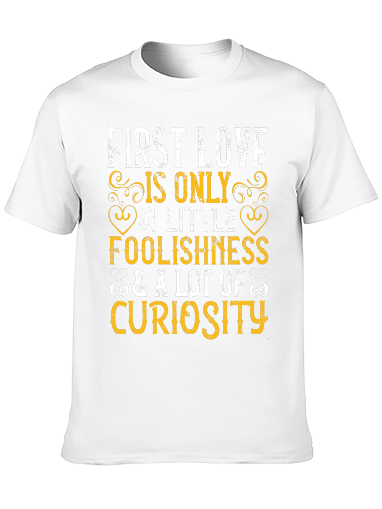 Black First Love Curiosity Graphic Tee view 10