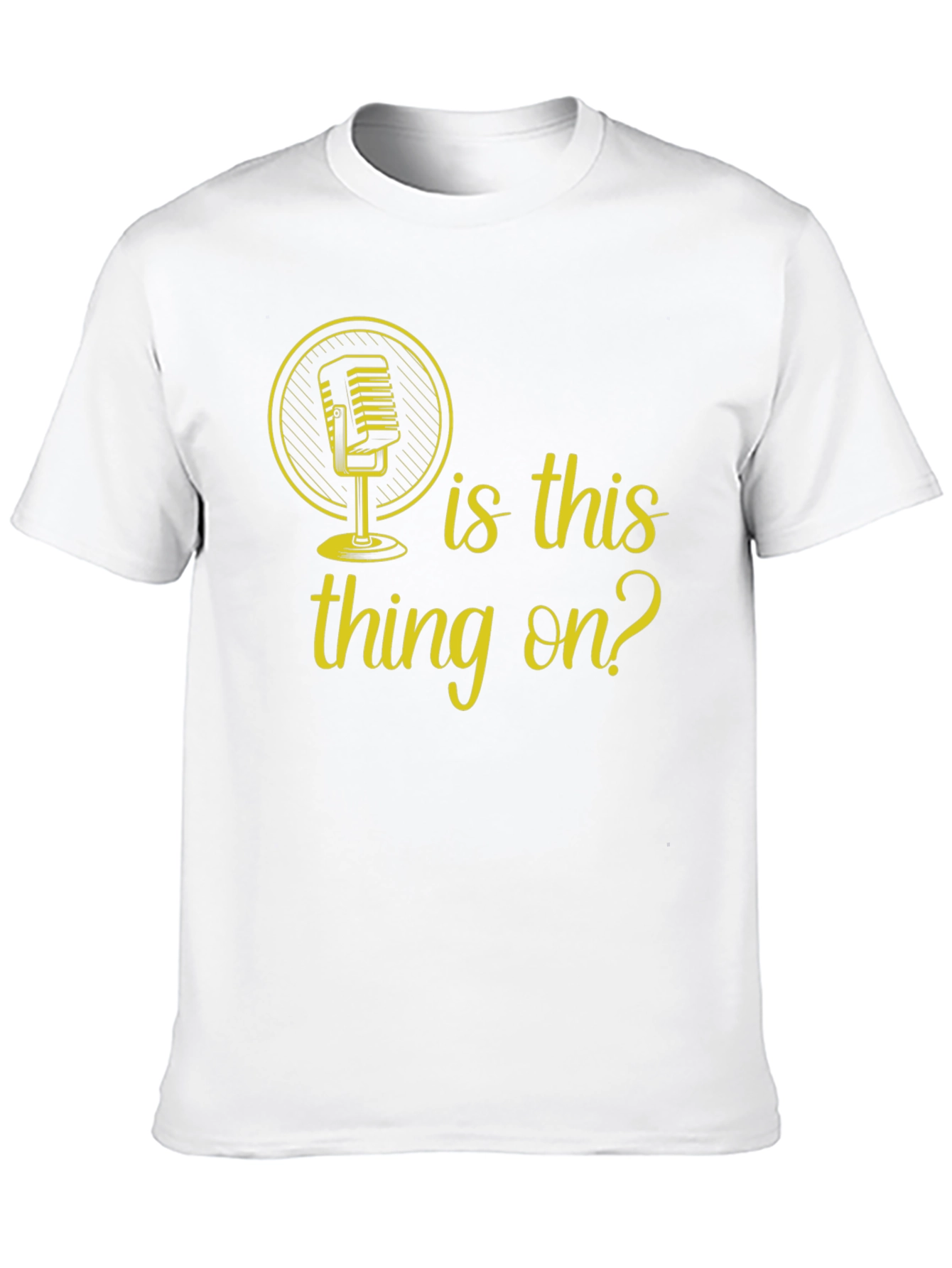 Black Is This Thing On? Graphic Tee view 10