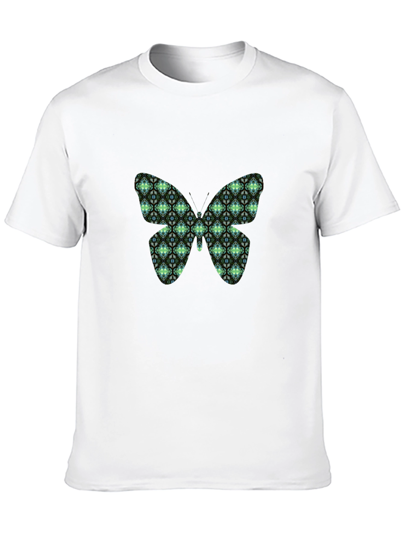 Black Butterfly Graphic Black T-Shirt view 10
