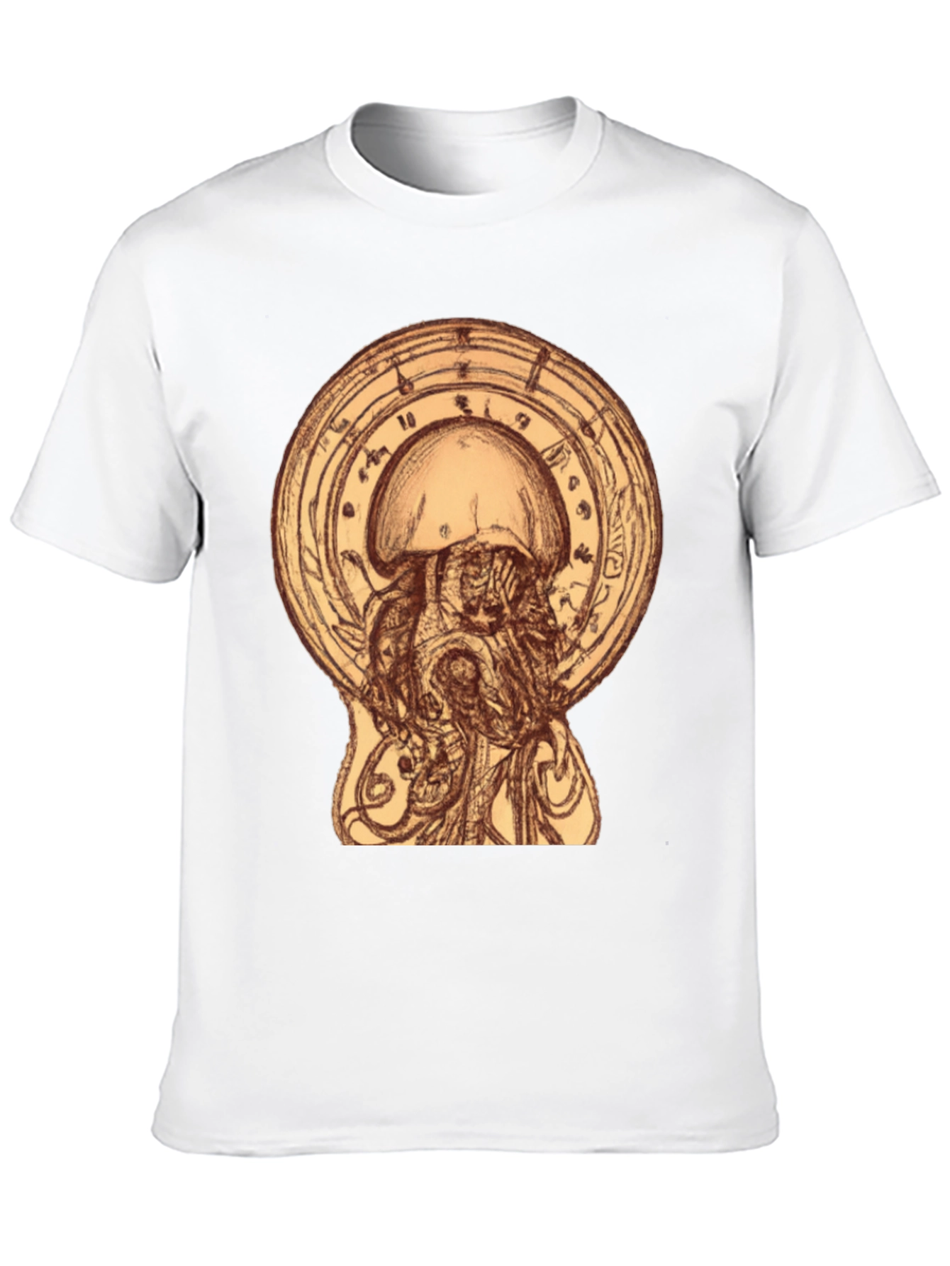 Black Ethereal Jellyfish Graphic Tee view 10