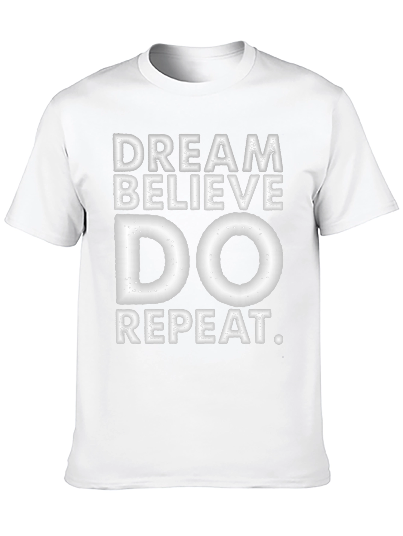 Black Dream Believe Do Repeat T-Shirt view 10