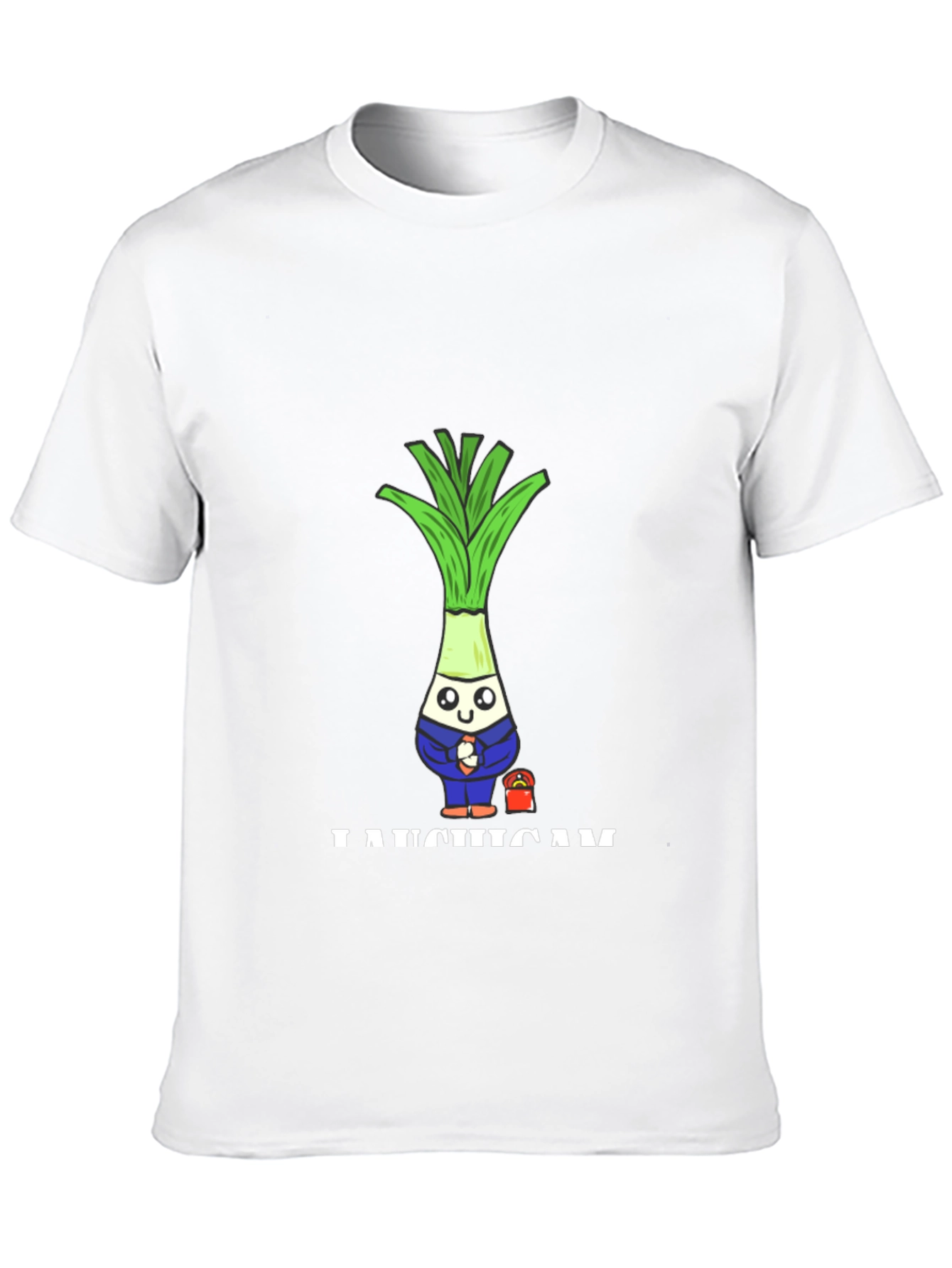 Funny Leek Character T-Shirt - 10