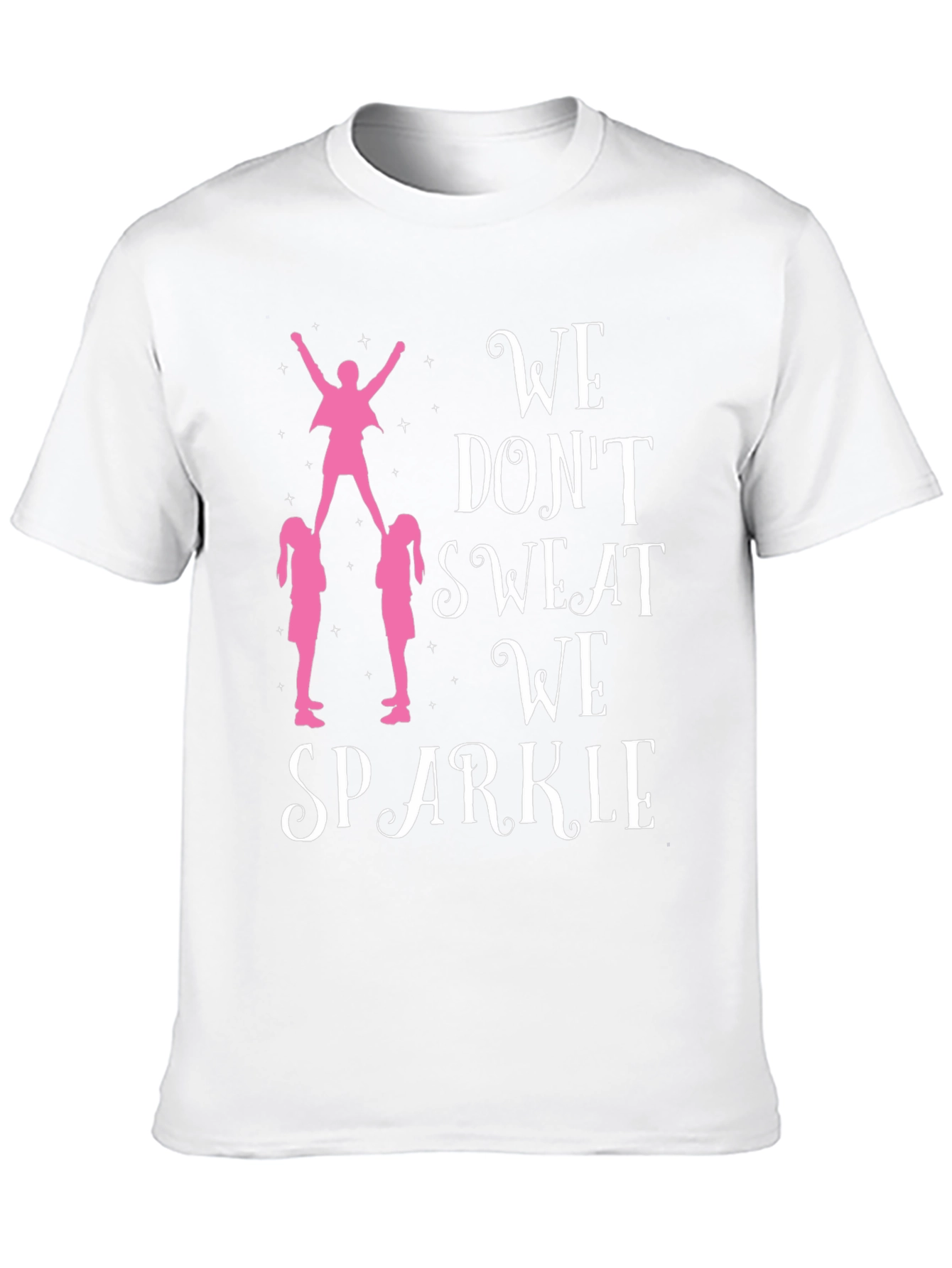 Black Cheer Sparkle T-Shirt view 10