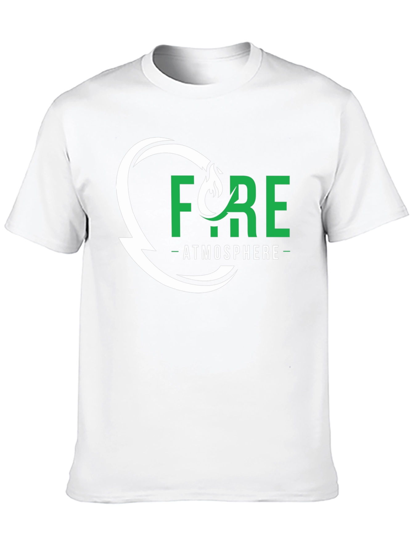 Black Fyre Atmosphere Graphic Tee - Black Cotton Blend view 10