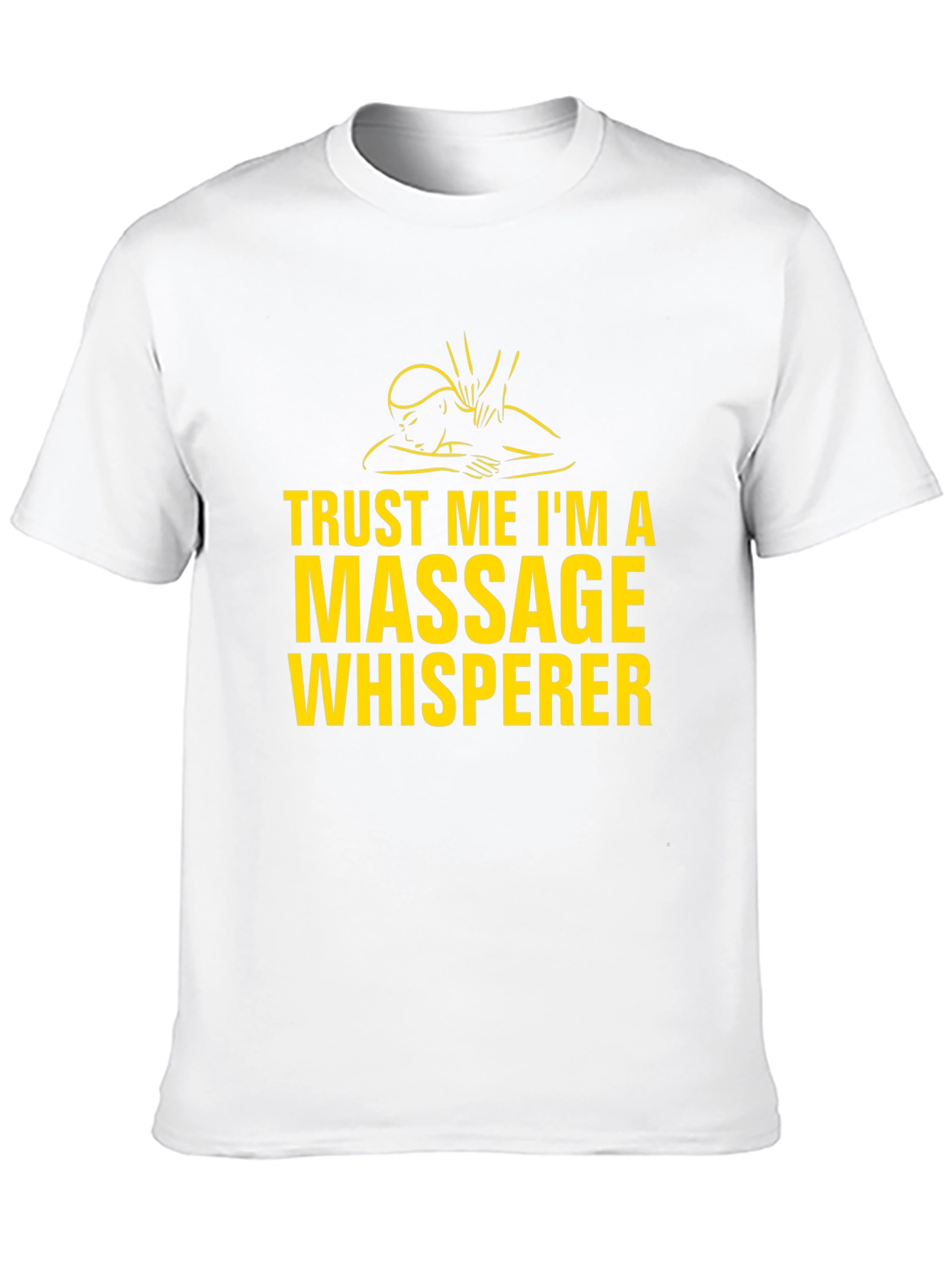 Black Massage Whisperer Graphic Tee - Black T-Shirt view 10